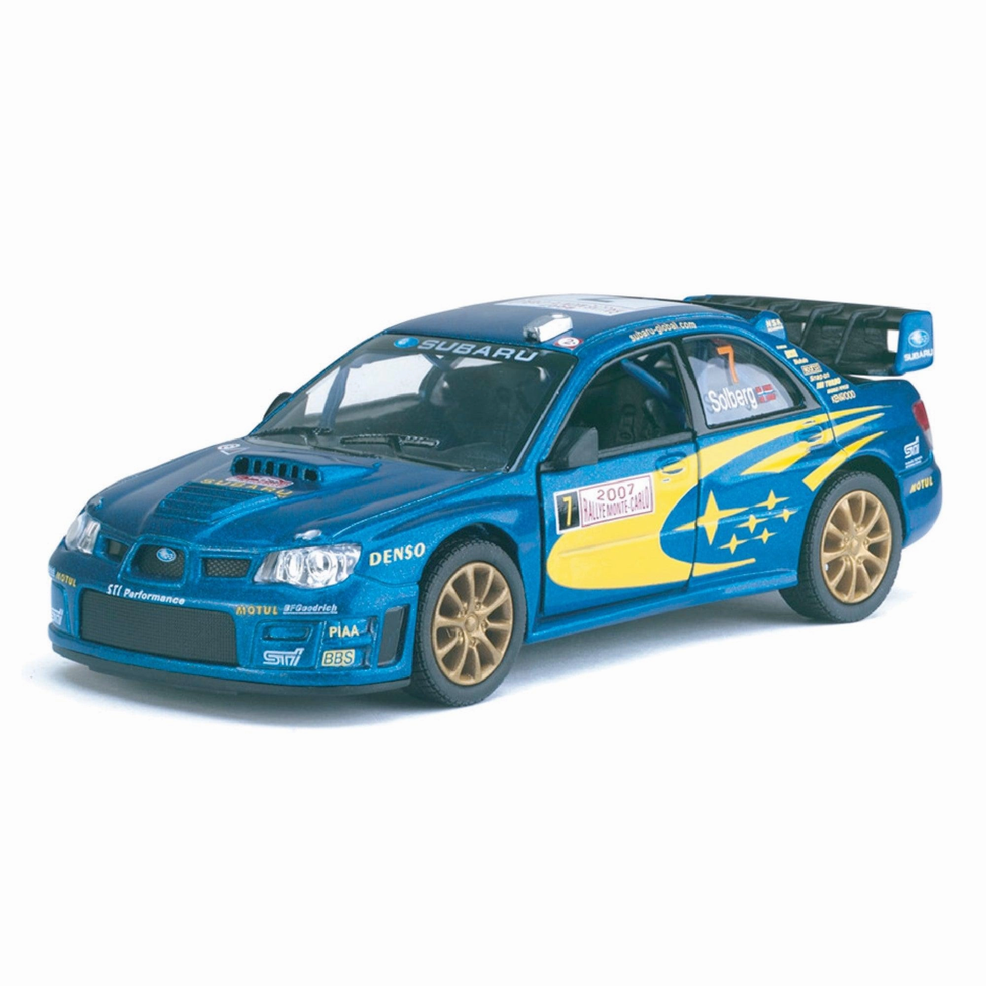 Rally Subaru Impreza Diecast Classic Car 1:36 Replica Character Replica Narrative Display