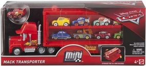 DISNEY CARS MINI RACERS MACK TRANSPORTER Arcade Game