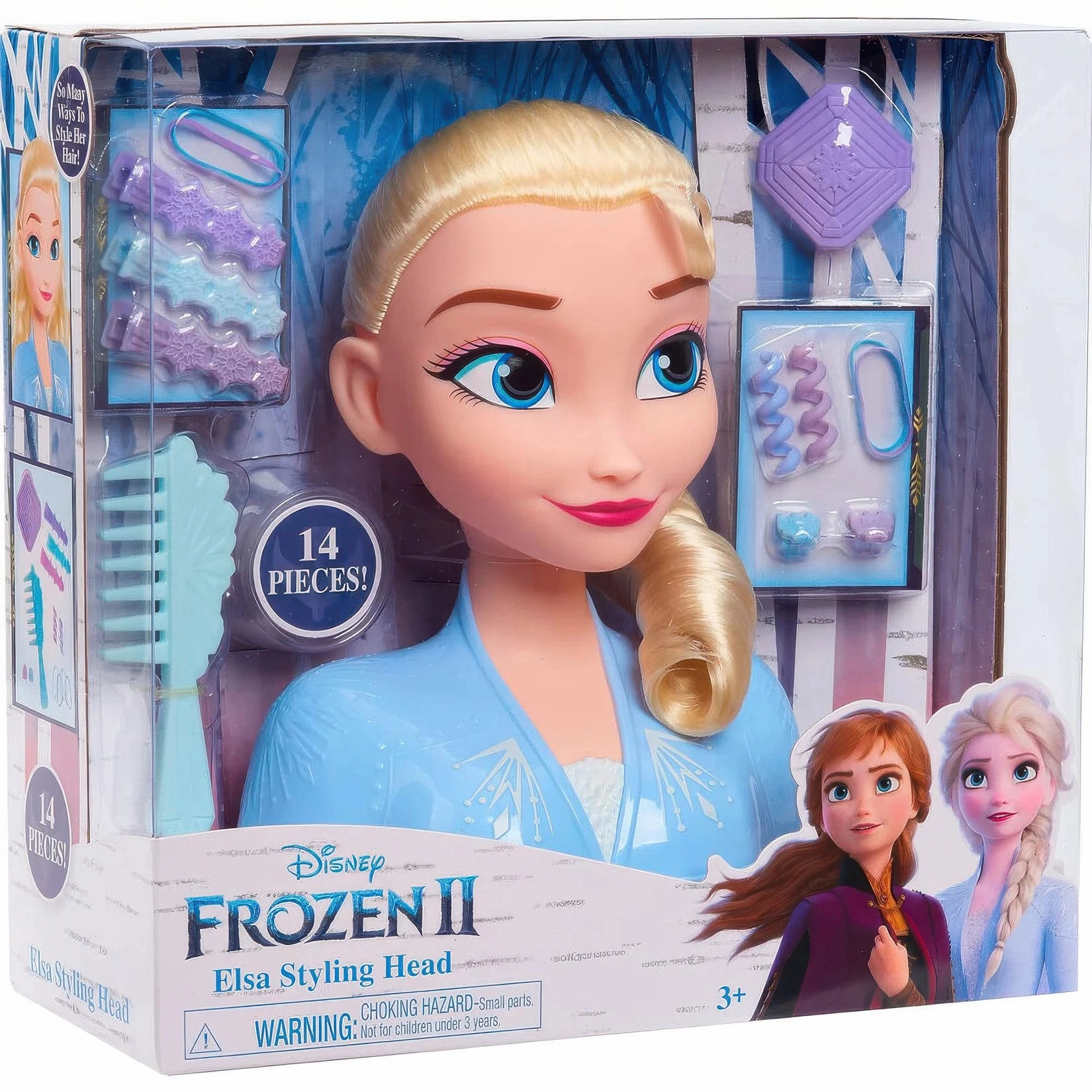 Disney Frozen 2 Elsa Styling Head Community Member Rare Find