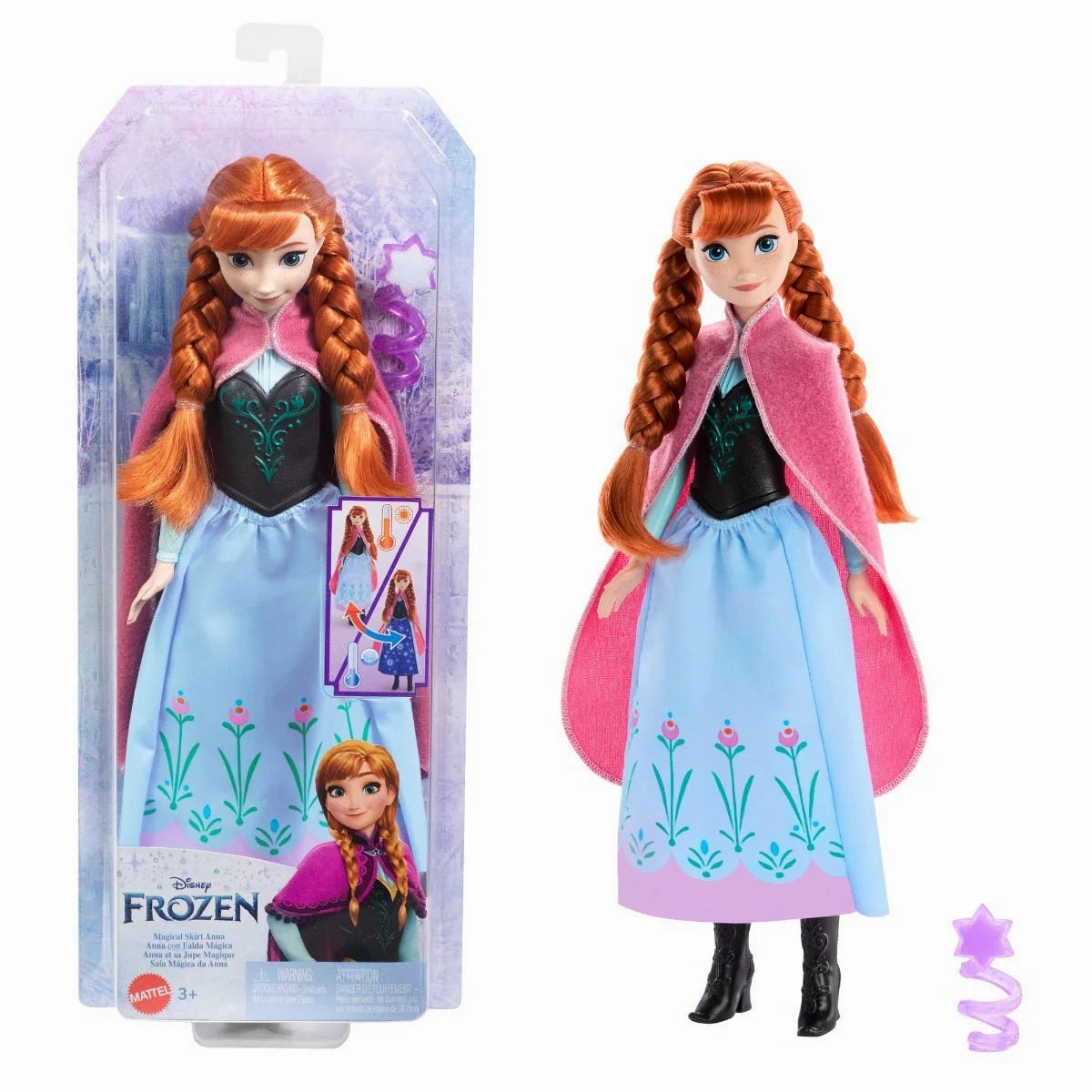 Astronomy Tool Disney Frozen Magical Skirt Anna Doll