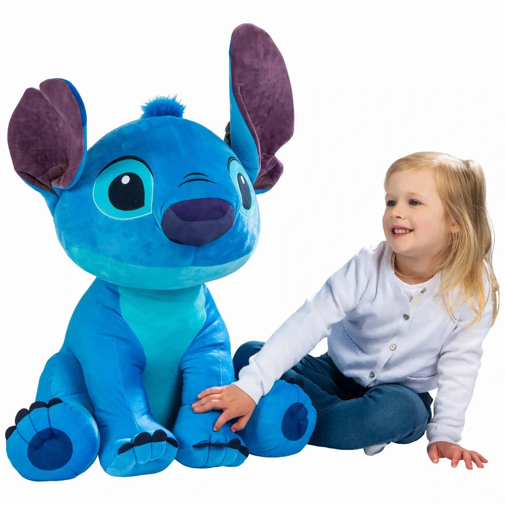 Disney Giant Lilo & Stitch Cuddly Interactive Toy XXL With Sound 60cm Spooky Party Wicked Crafts