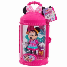 DC Comics Disney Junior Minnie Mouse Fabulous Fashion Doll with Case - Pink