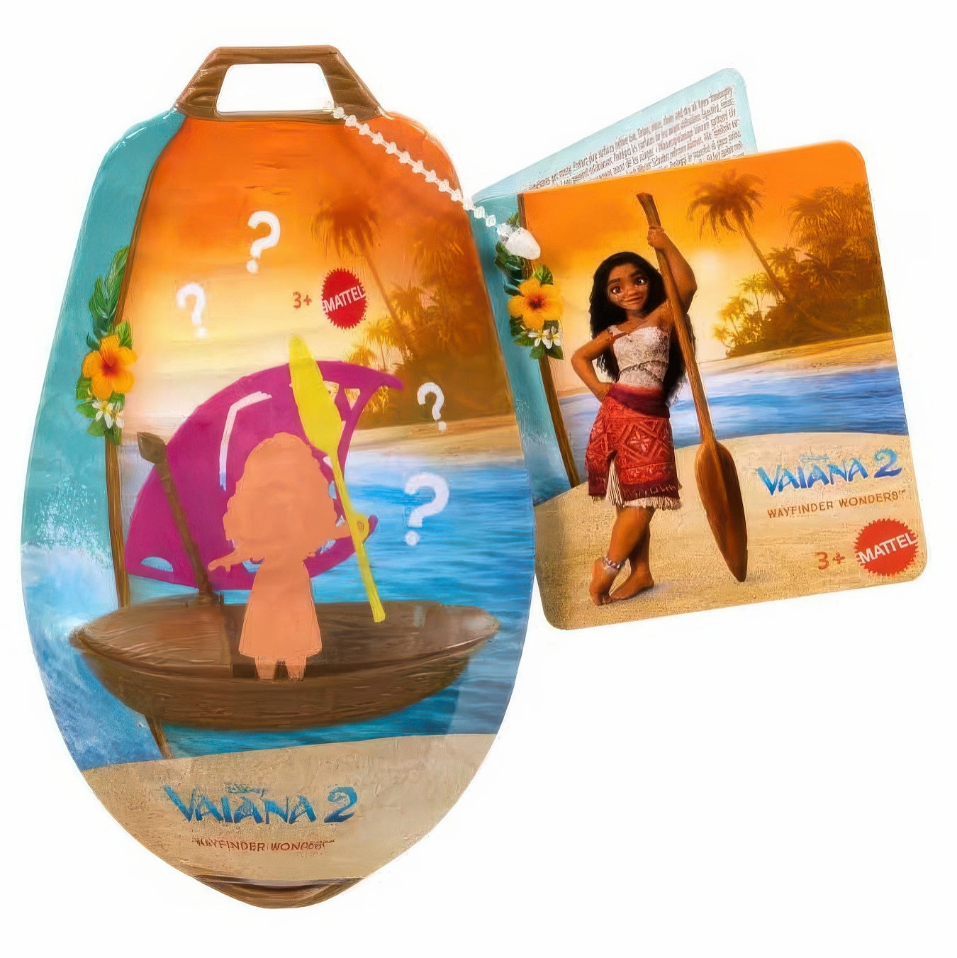 Multi Pack Disney Moana 2 Wayfinder Wonders with Surprise Doll & Canoe - Assorted