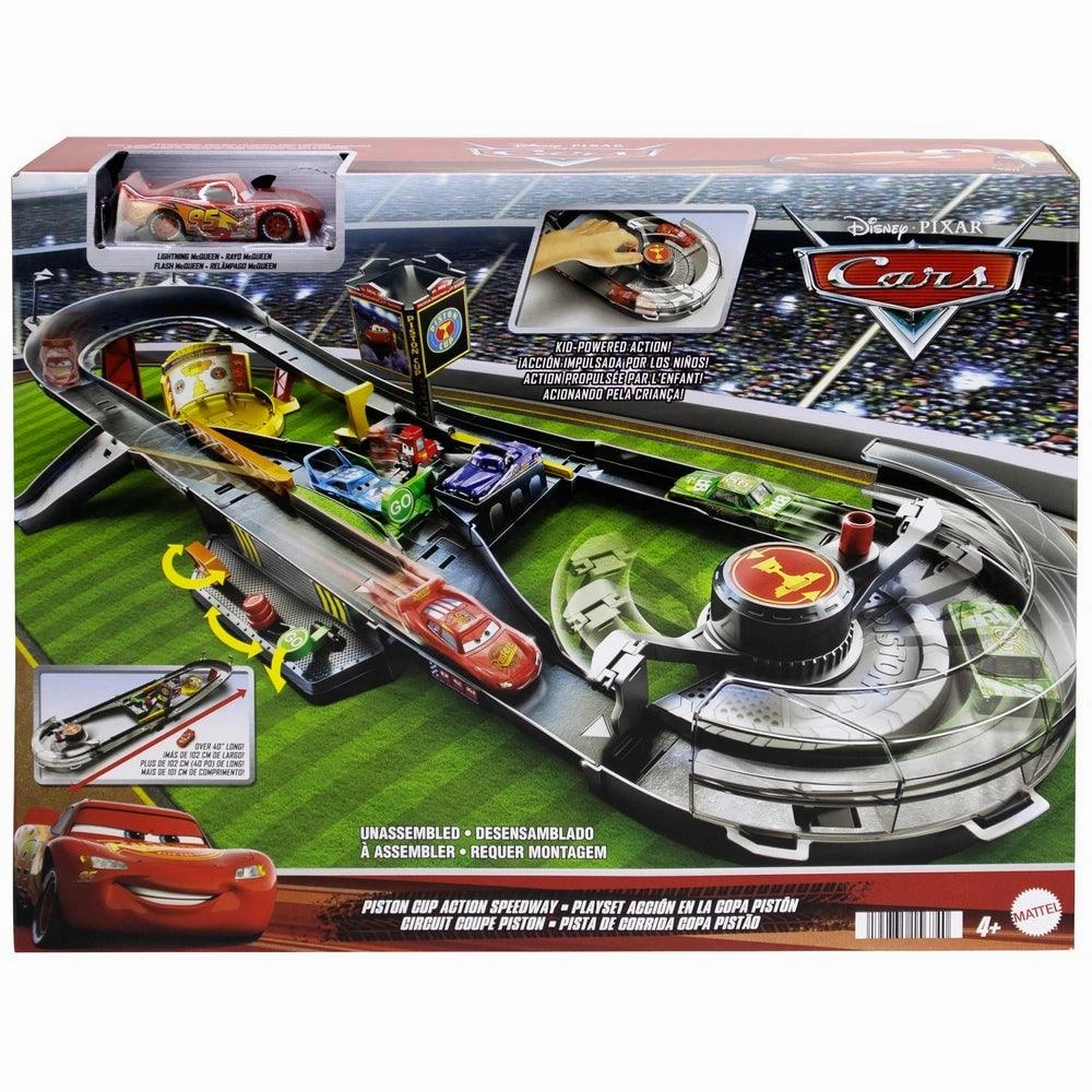 Disney Pixar Cars Piston Cup Action Speedway Playset Fan Favorite