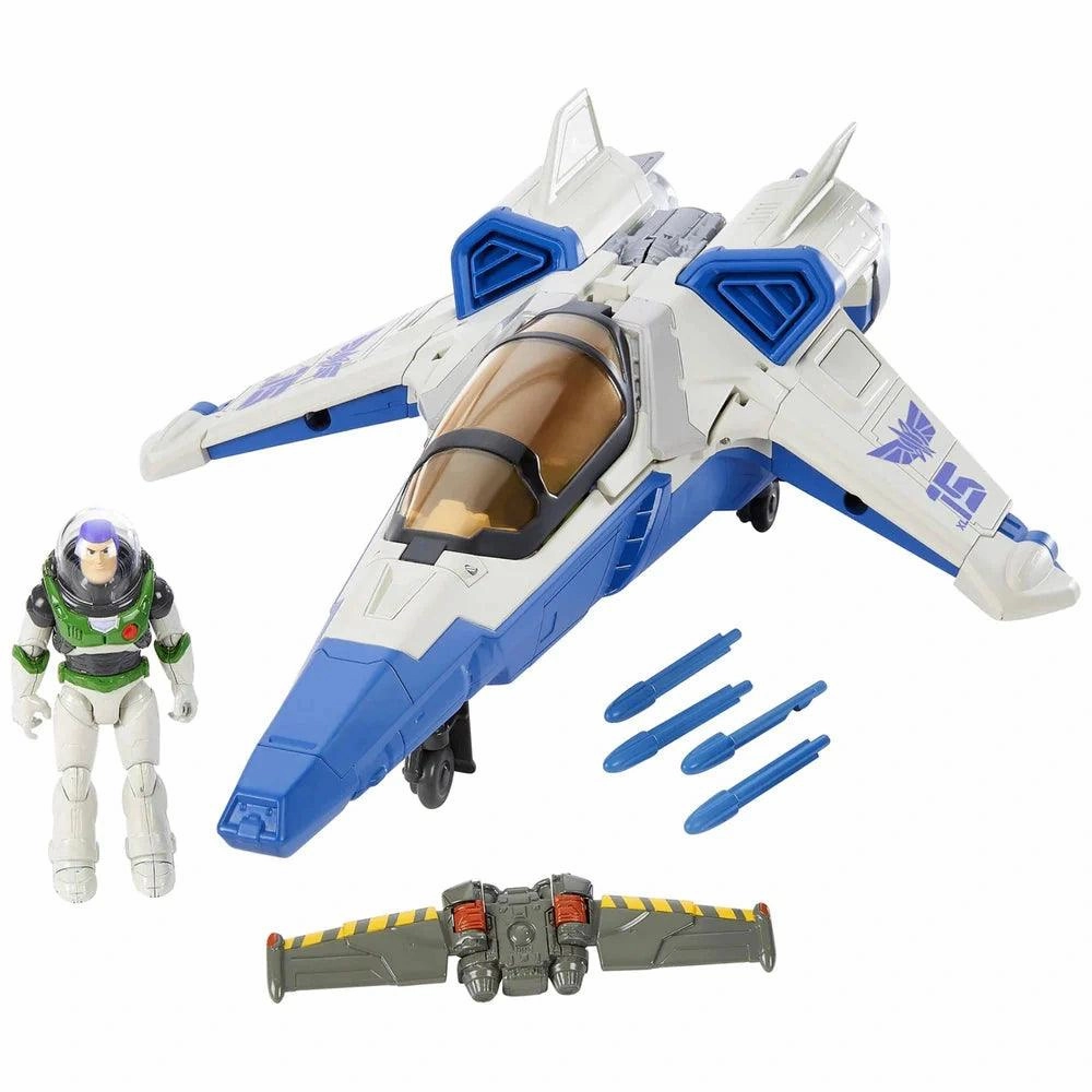 Disney Pixar Lightyear Blast and Battle XL-15 Vehicle Sovereign Worker Tiny Trophy