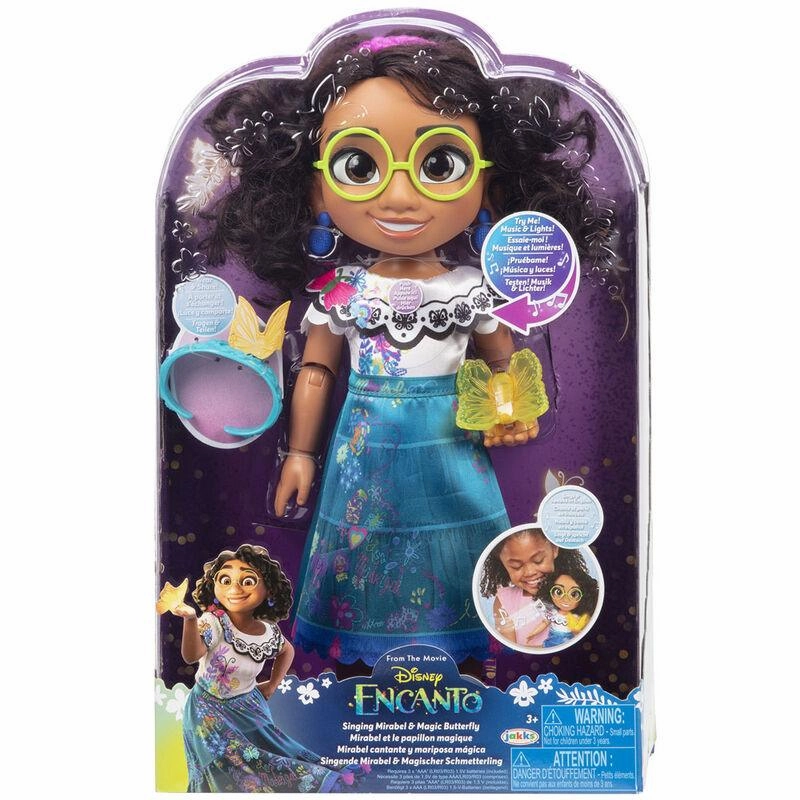 Disney  Princess Encanto Mirabel & Luminous Butterfly Doll 38cm Sci-Fi Robot