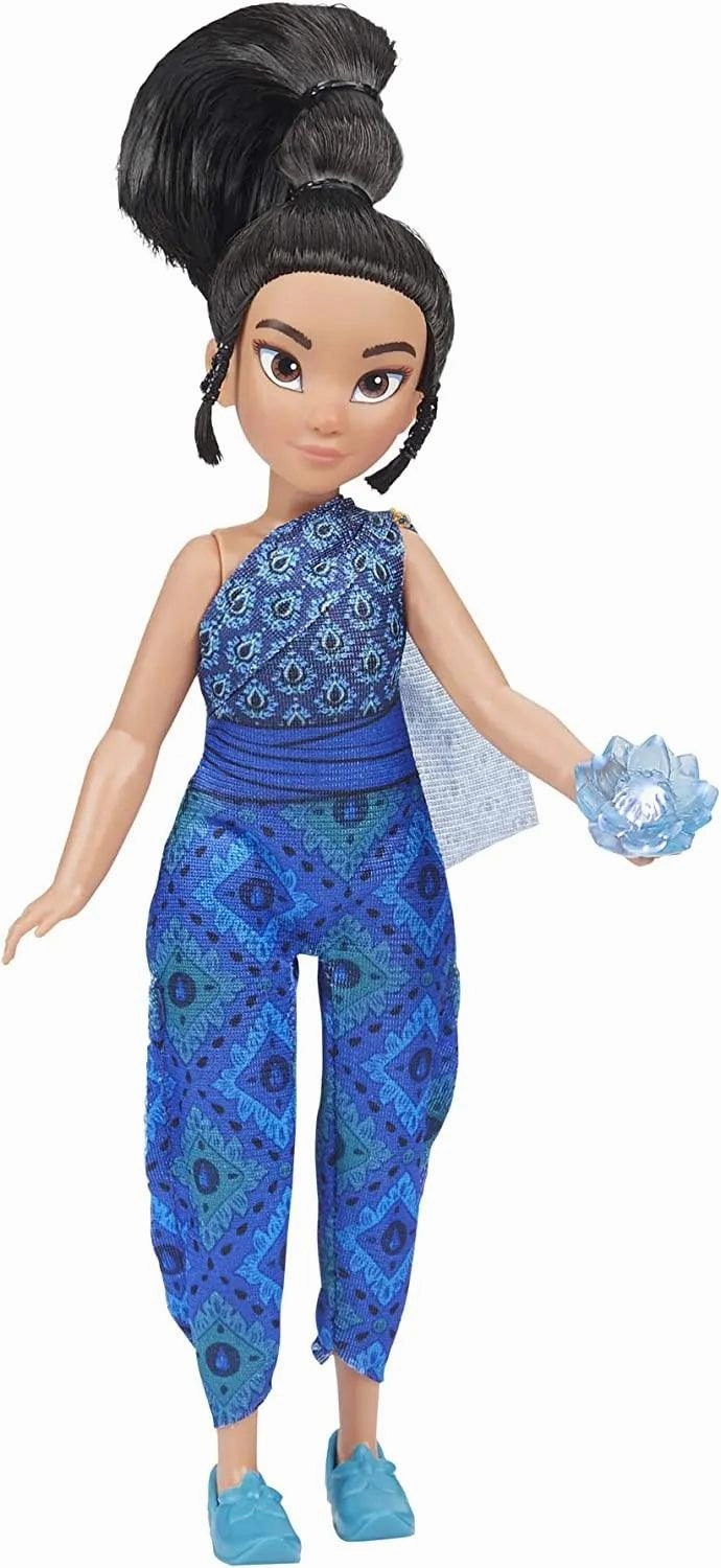Disney Princess Young Raya And Kumandra Flower Doll Garden Ornament