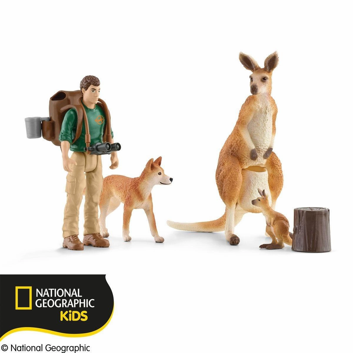 SCHLEICH 42623 NATIONAL GEOGRAPHIC KIDS Outback Adventures Character Toy for all ages