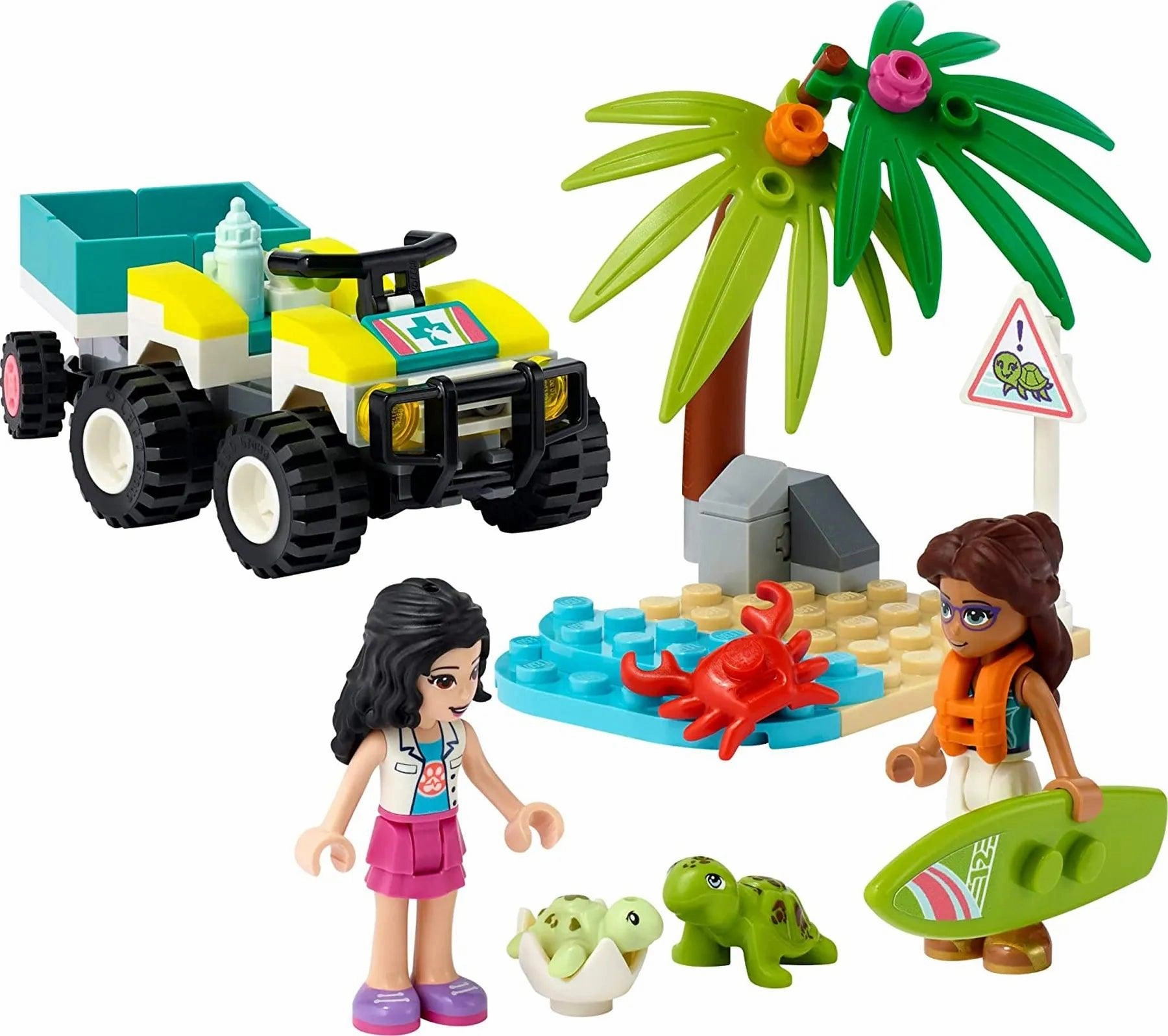 LEGO FRIENDS 41697 Turtle Protection Vehicle Chase Variant
