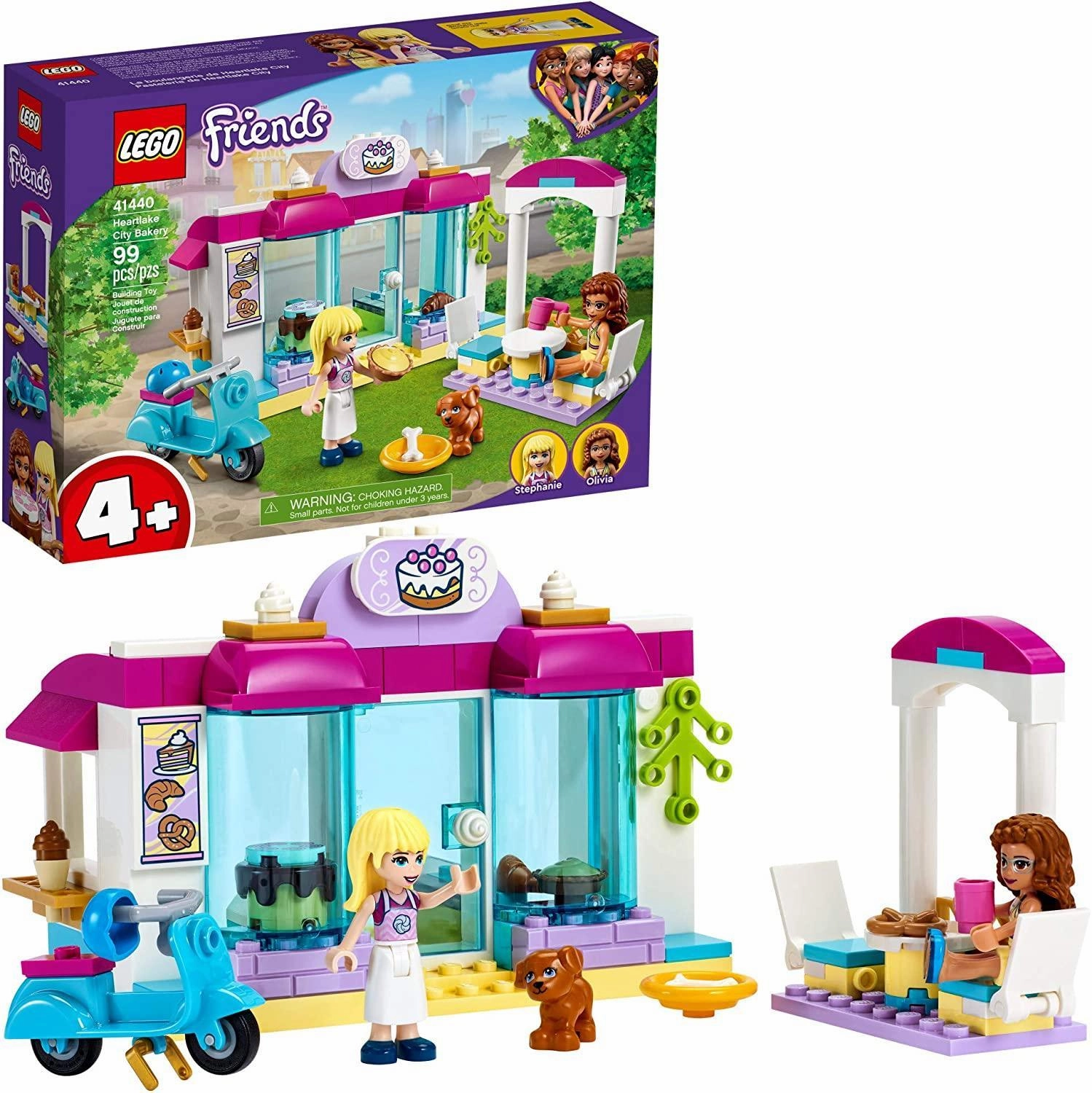 LEGO Friends 41440 Heartlake City Bakery Fabric Figure Book Character