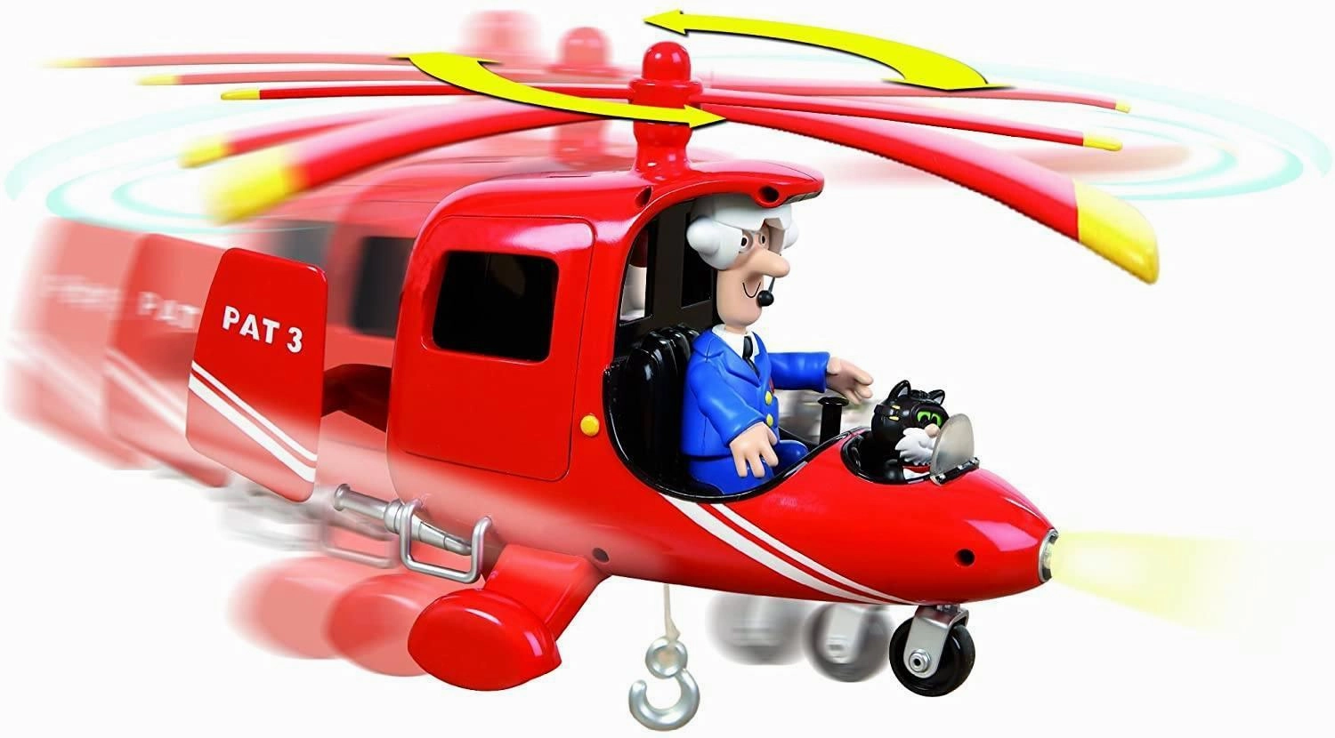 Postman SDS Special Delivery Service Helicopter Anatomy Figure Family Heirloom