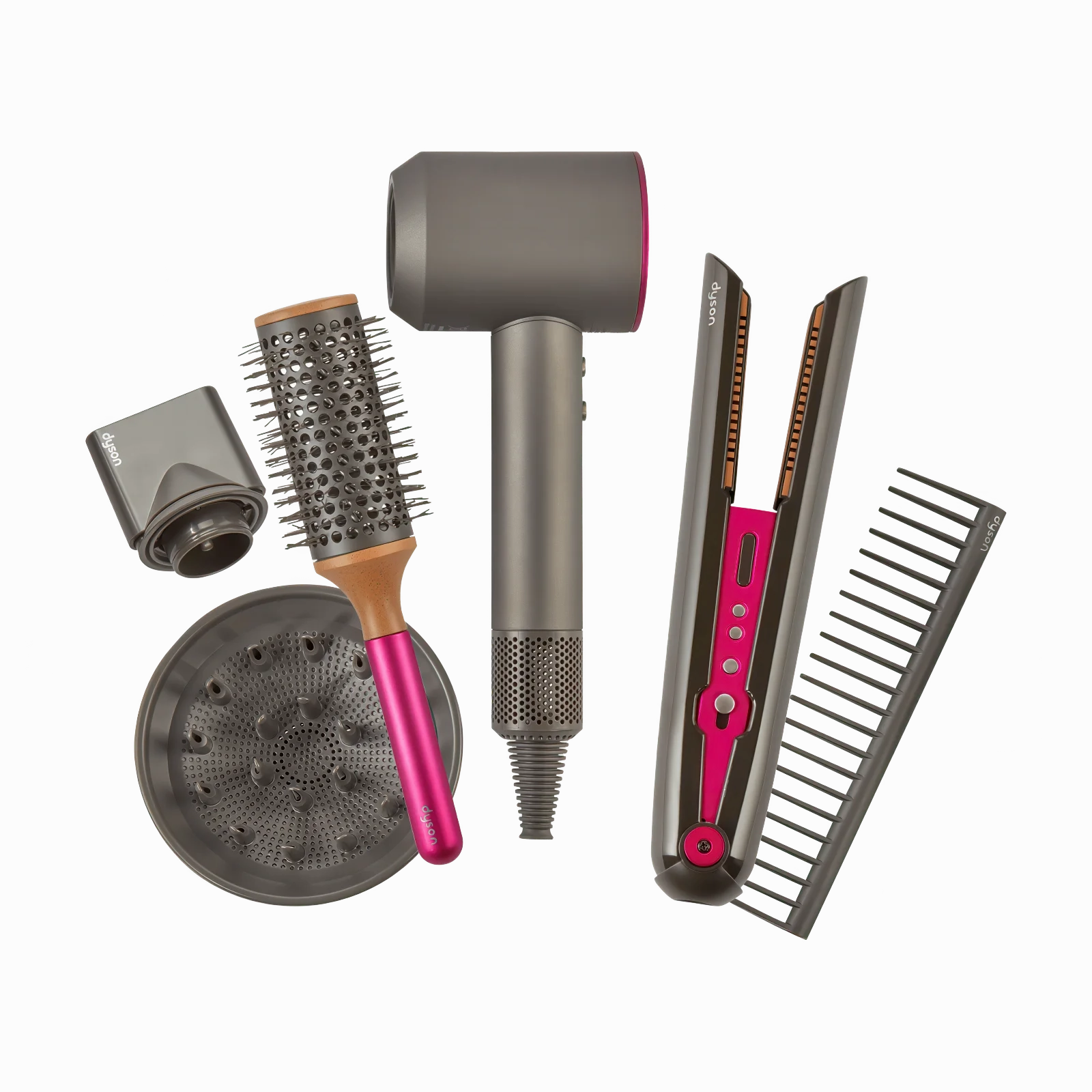DYSON Supersonic & Corrale Deluxe Styling Set Enchanting Supplies Mysterious Displays