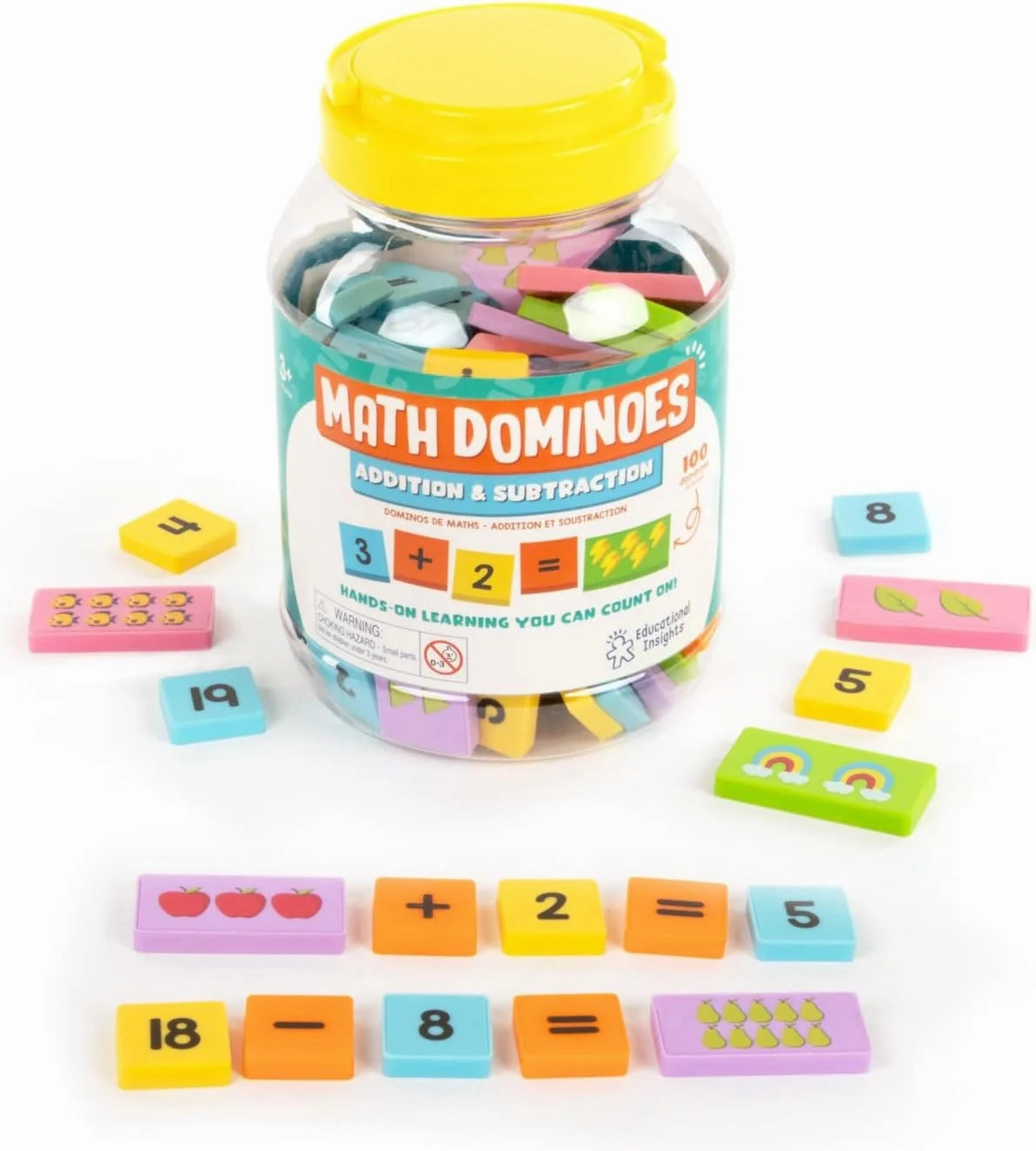 Charming Ornaments Fantastic Crafts Educational Insights Math Dominoes Addition & Subtract