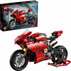 Indie Game Desktop Statue LEGO TECHNIC 42107 Ducati Panigale V4 R Motorbike