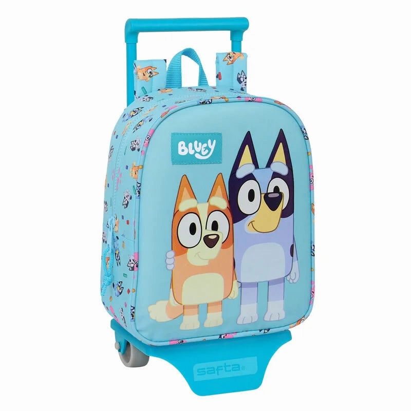 Frightening Ornaments Bluey School Trolley Backpack 27cm