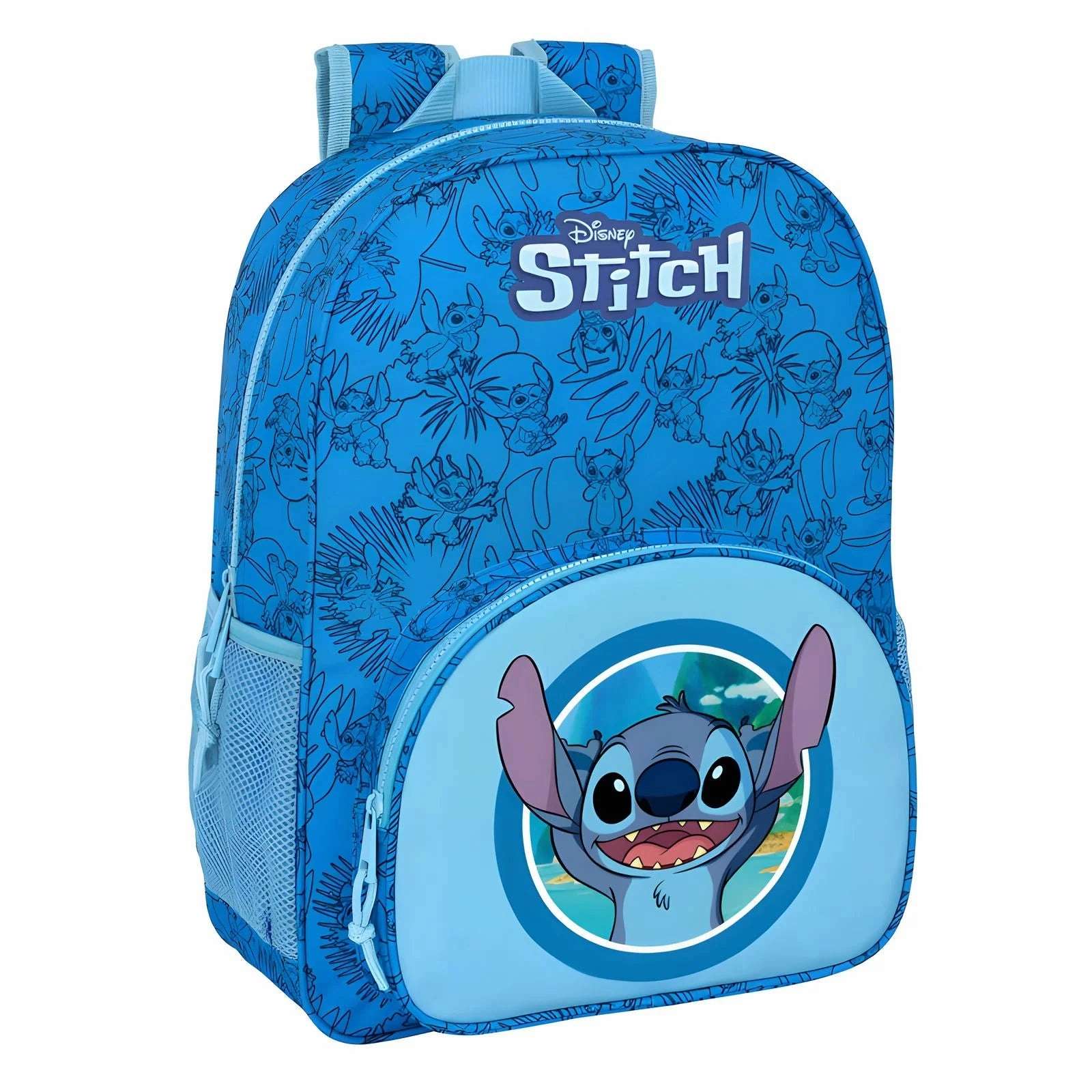 Disney Stitch Adaptable Backpack 42cm Playful Ornaments