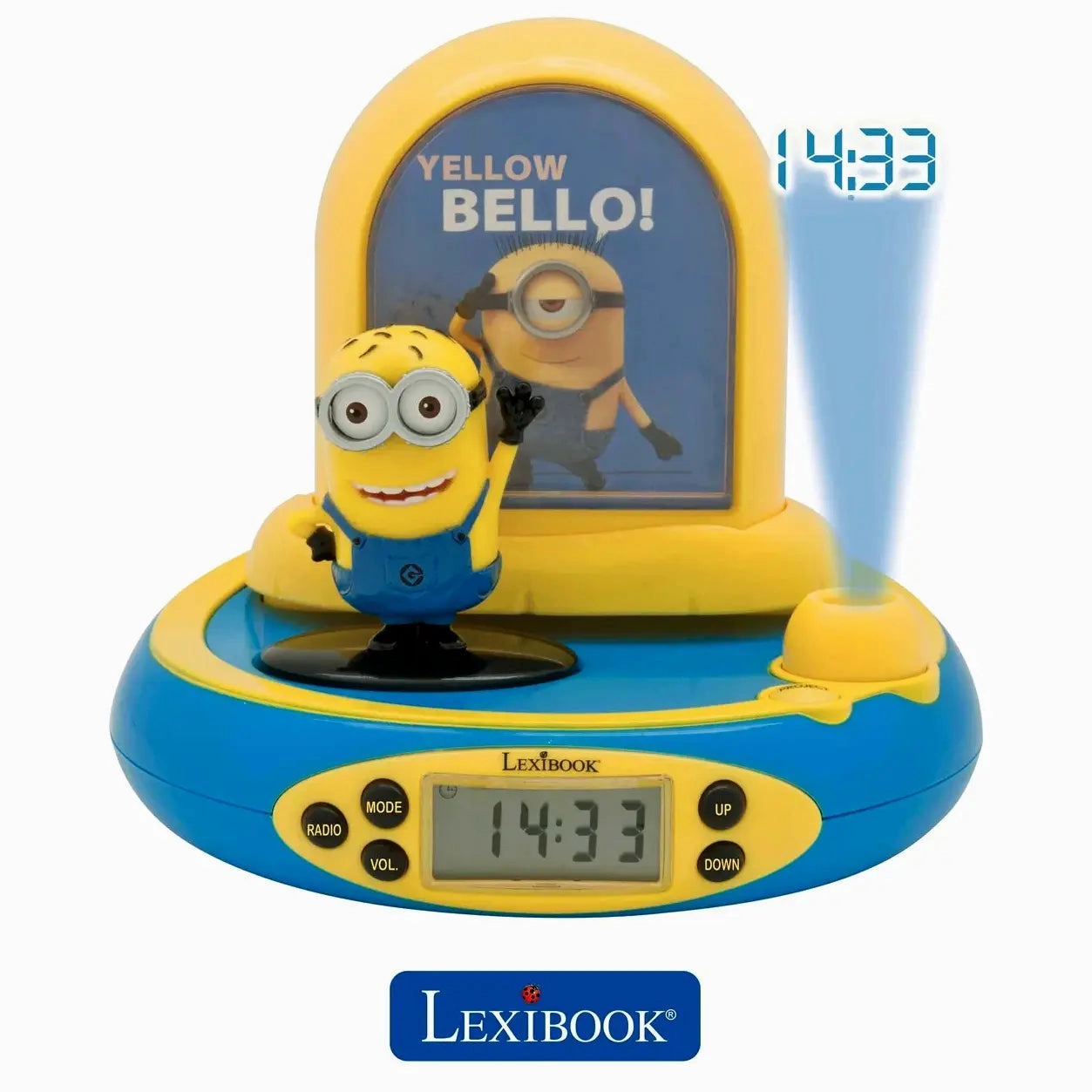 Lexibook "Despicable Me Minions" Clock Radio Spooky Displays Creepy Figures