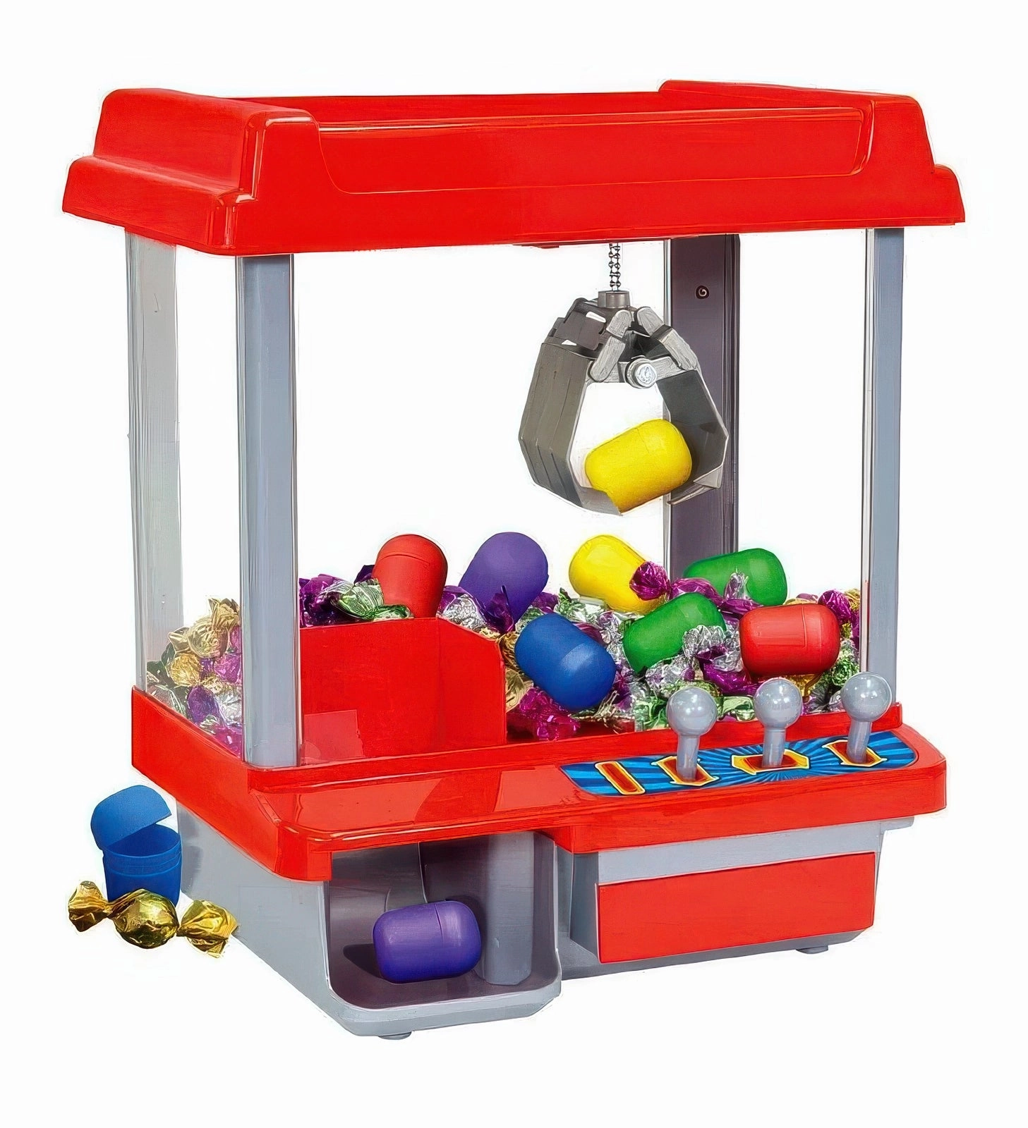 Electronic Arcade Claw Crane Game Little Animal Mini Gear