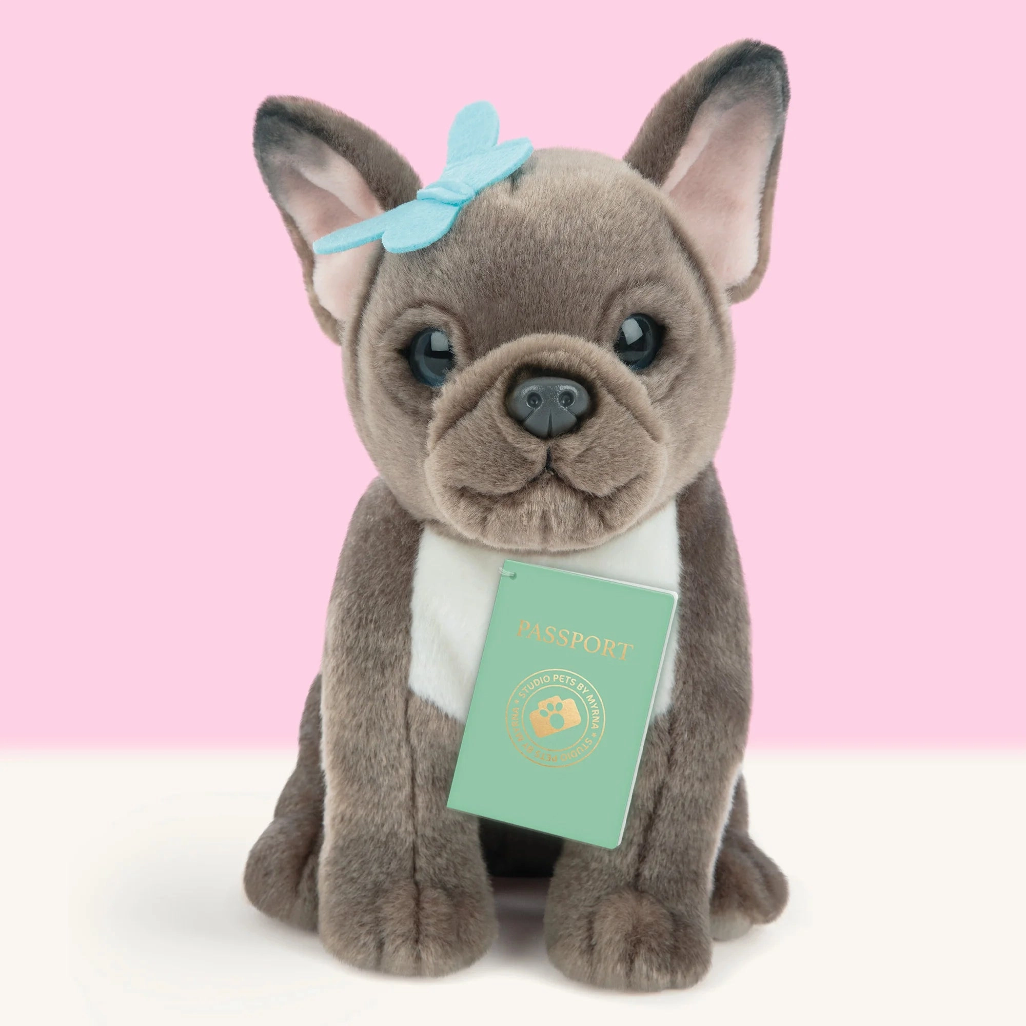 Studio Pets BiBi French Bulldog 23cm Premium Plush Haunted Supplies Playful Party