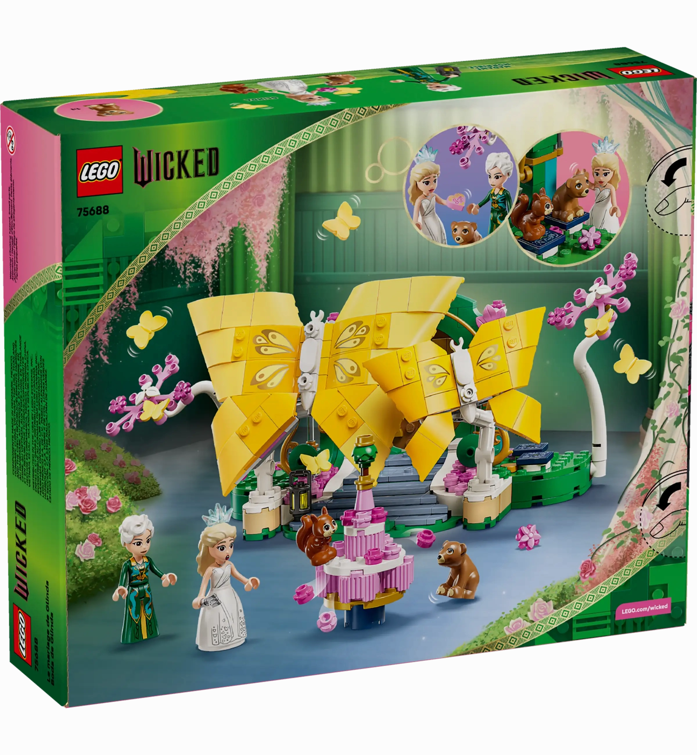 Collectors Figure Action Model LEGO 75688 Wicked Glinda's Wedding Day