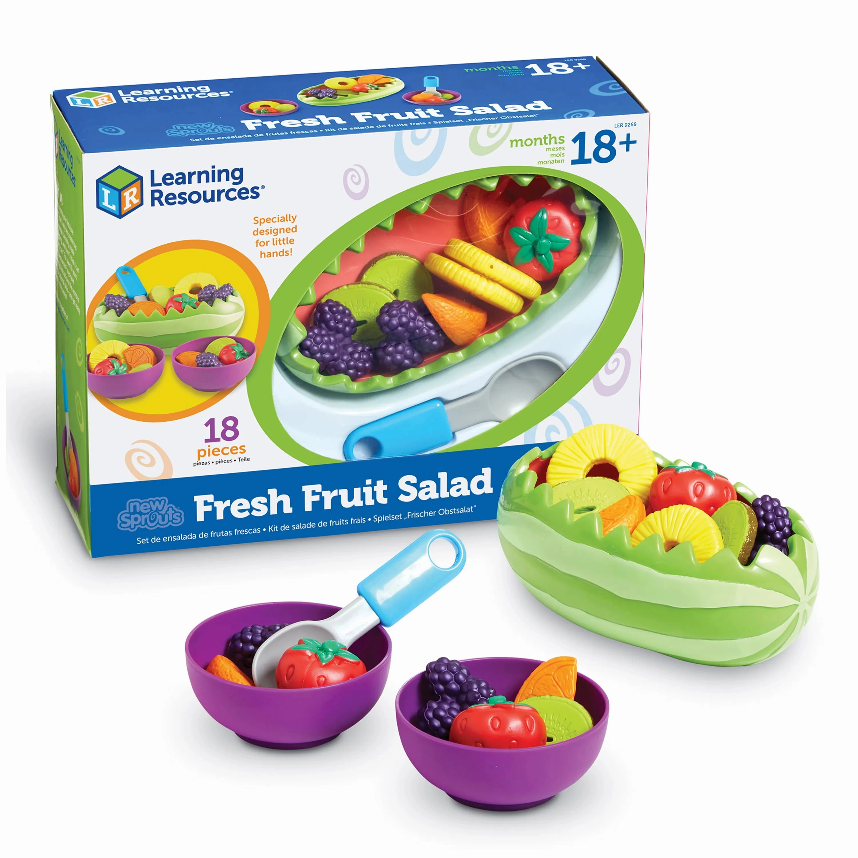 Learning Resources New Sprouts Fresh Fruit Salad Set Ghostly Treats