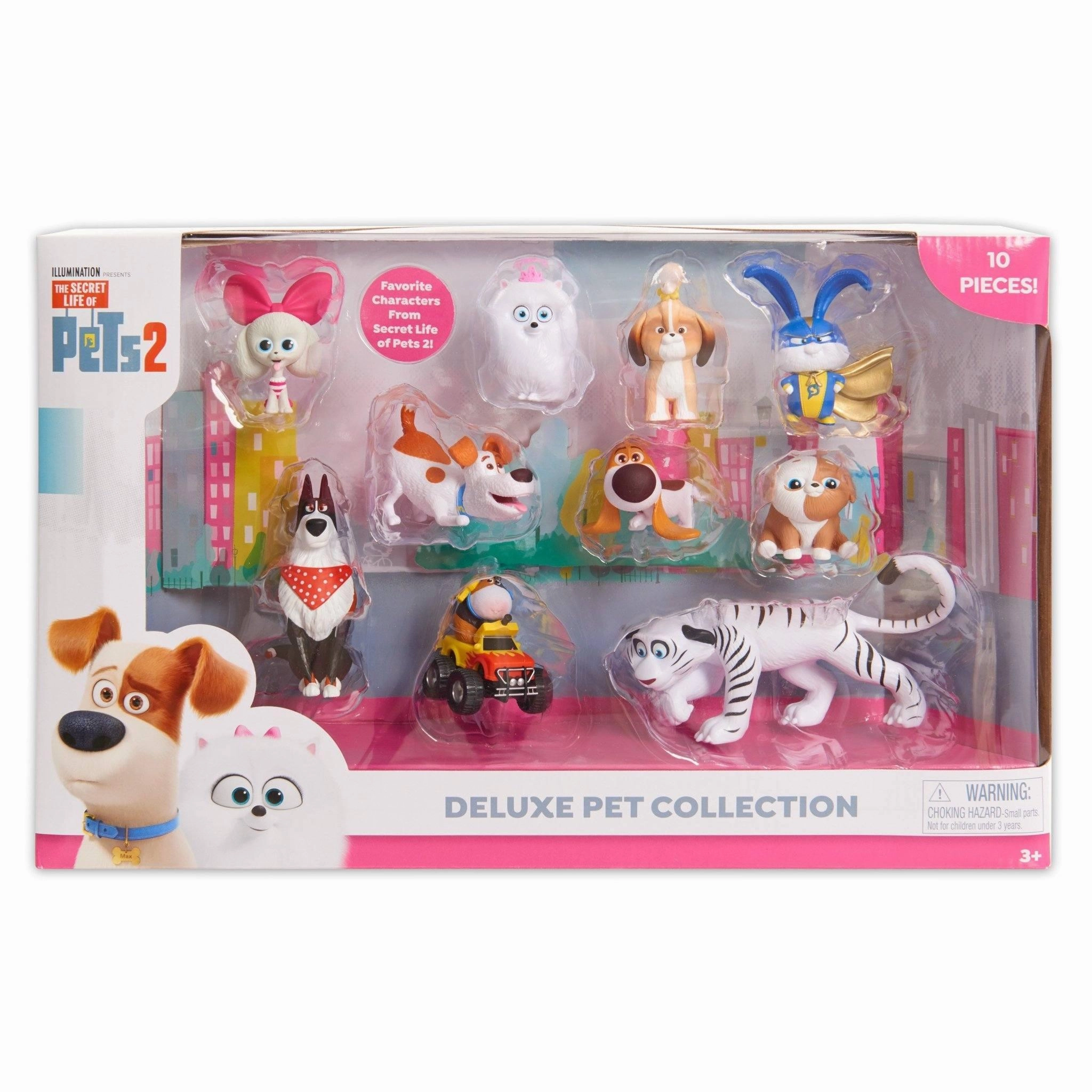 Best Seller Secret Life of Pets 2 Deluxe Pet Collection Figures
