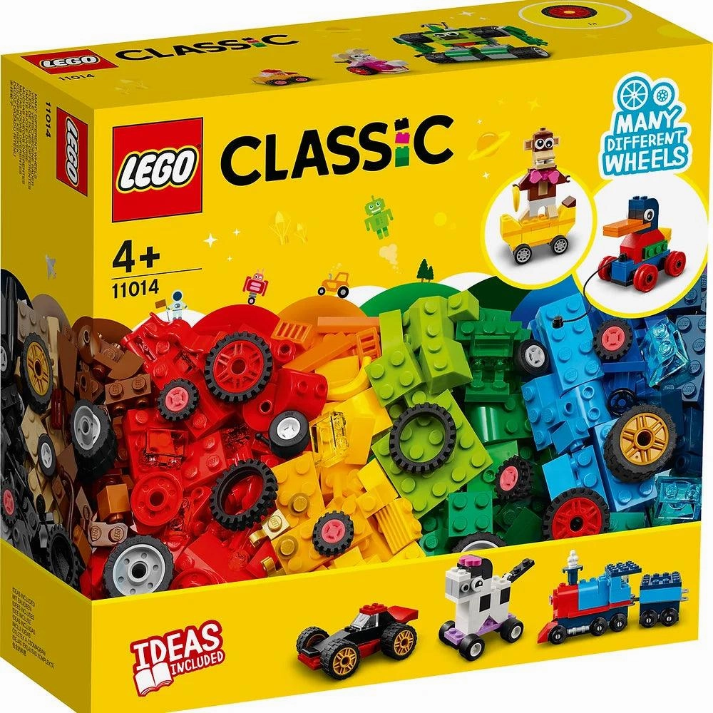 Artisanal Product LEGO CLASSIC 11014 Bricks and Wheels