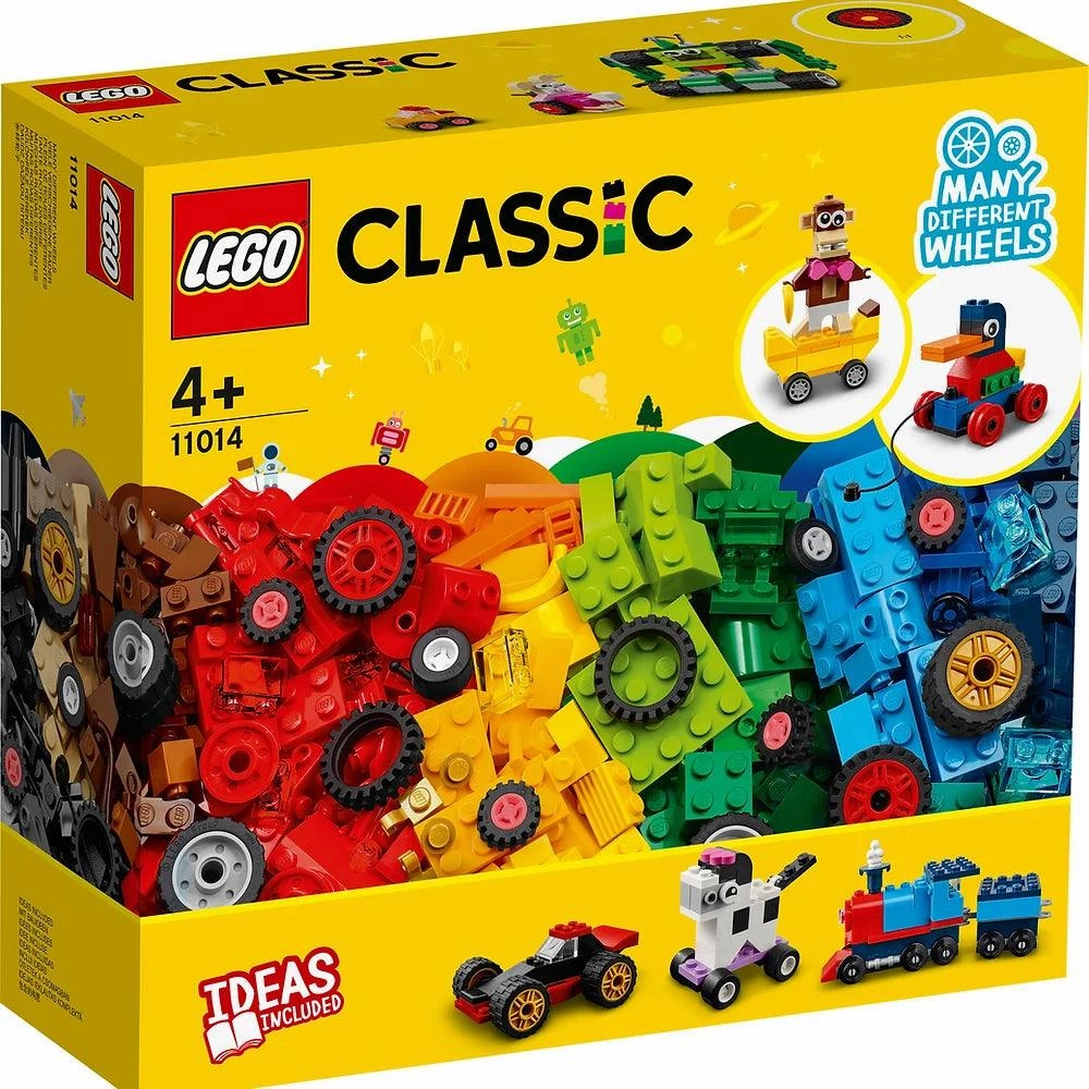 Detailed Replica LEGO CLASSIC 11014 Bricks and Wheels
