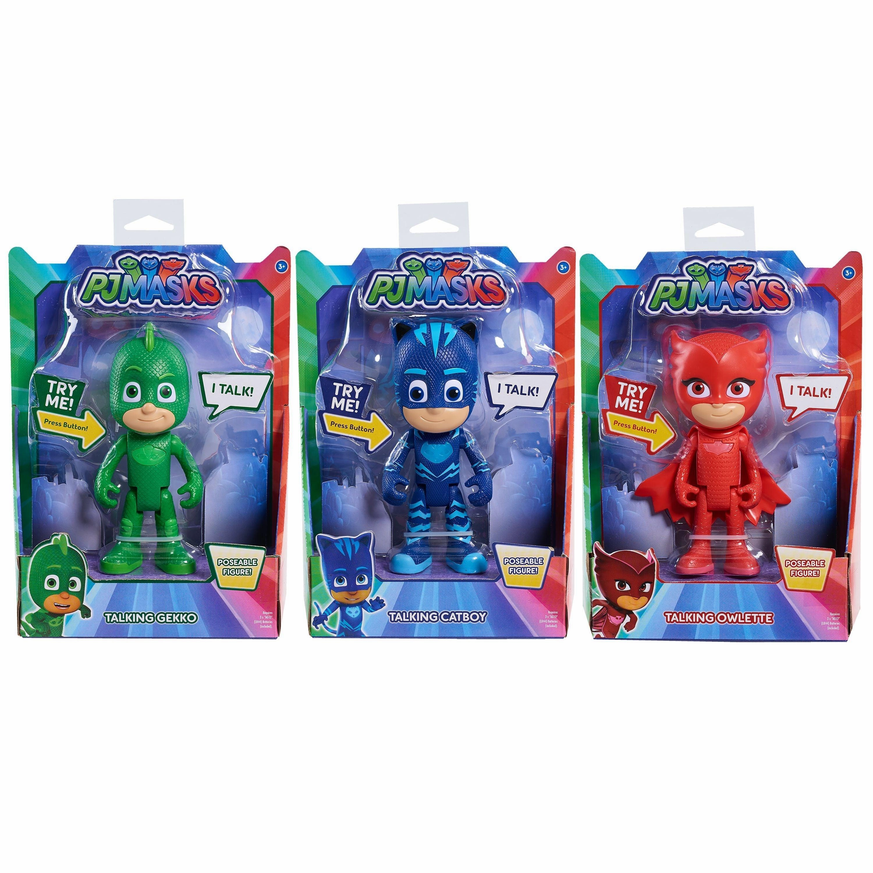 PJ Masks Deluxe Talking Figure - Assorted Fantasy Replica Forest Animal
