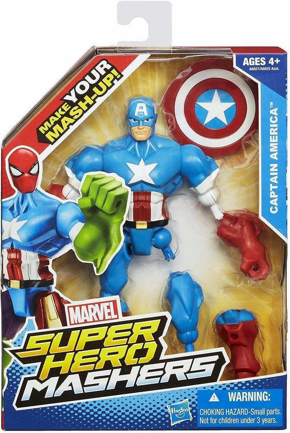 Captain America Avengers Super Hero Mashers 6-inch Action Figure Minimalist Design Vinyl Toy