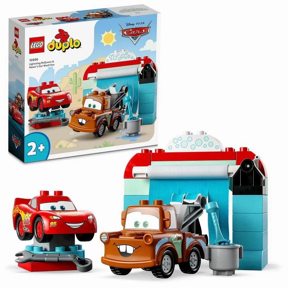 Personalized Gift LEGO DUPLO 10996 Disney Lightning McQueen & Mater's Car Wash Fun