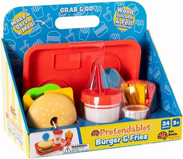 Pretendables Burger & Fries Mystical Treats Whimsical Crafts