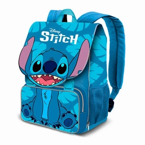 Spooky Ornaments Ghostly Ornaments Disney Stitch Sit Flap Backpack 45cm