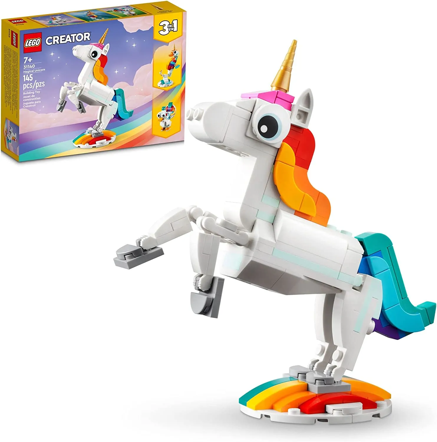 Lego 31140 - Creator Magical Unicorn Haunted Masks
