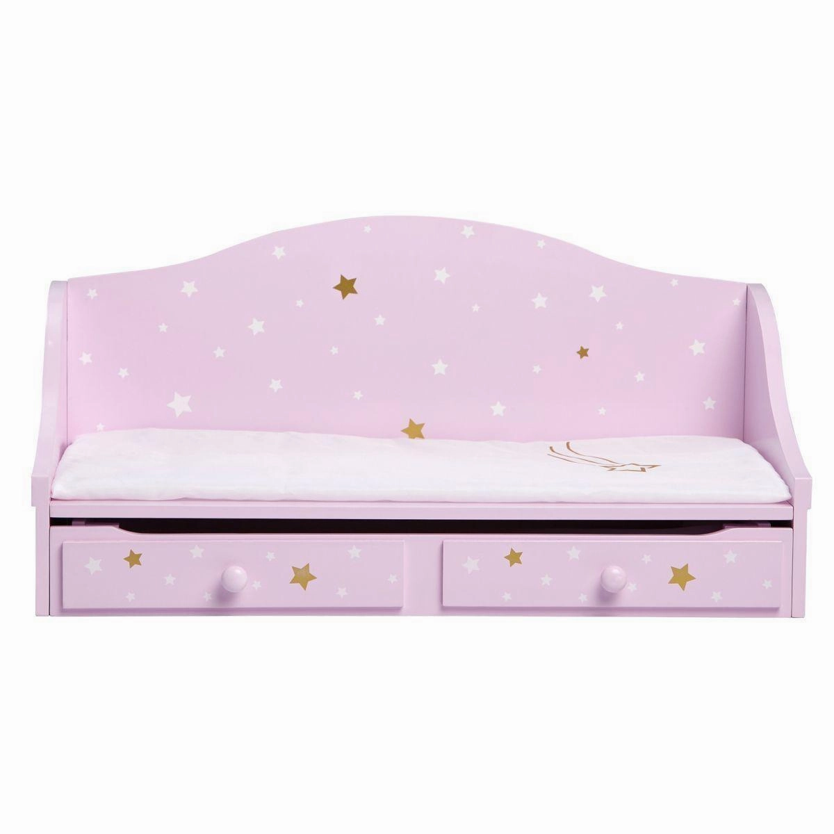 Battle Toy Dynamic Sculpture Teamson TD-0096AP Twinkle Stars Princess 18" Doll Trundle Bed