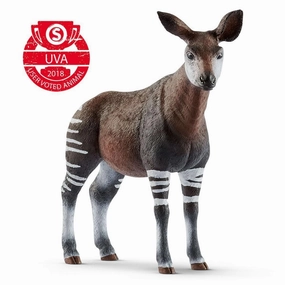 Schleich 14830 Okapi Giraffe Figure Astronaut Figure
