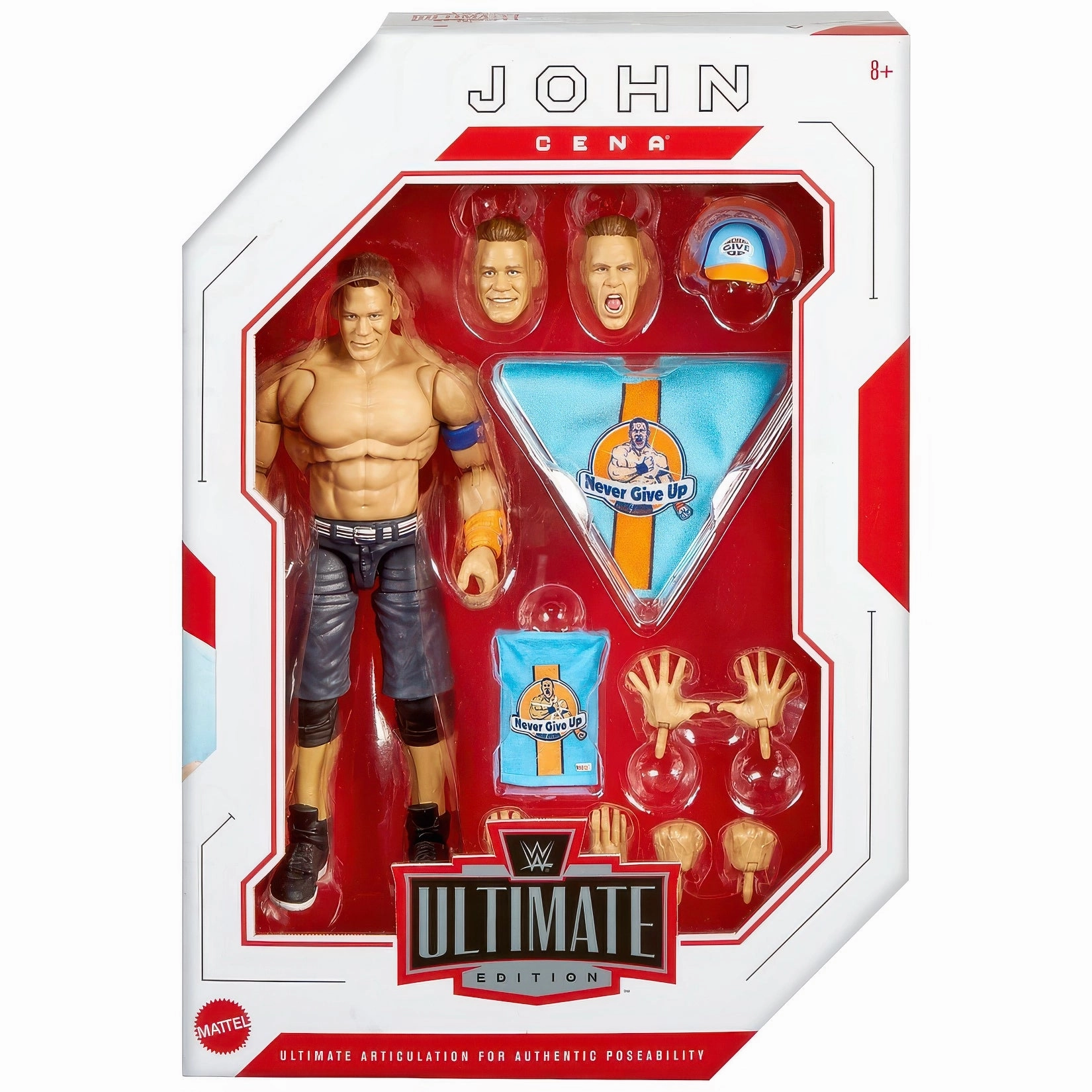 WWE Series 22 Ultimate Edition John Cena Action Figure Predominant Craftsperson