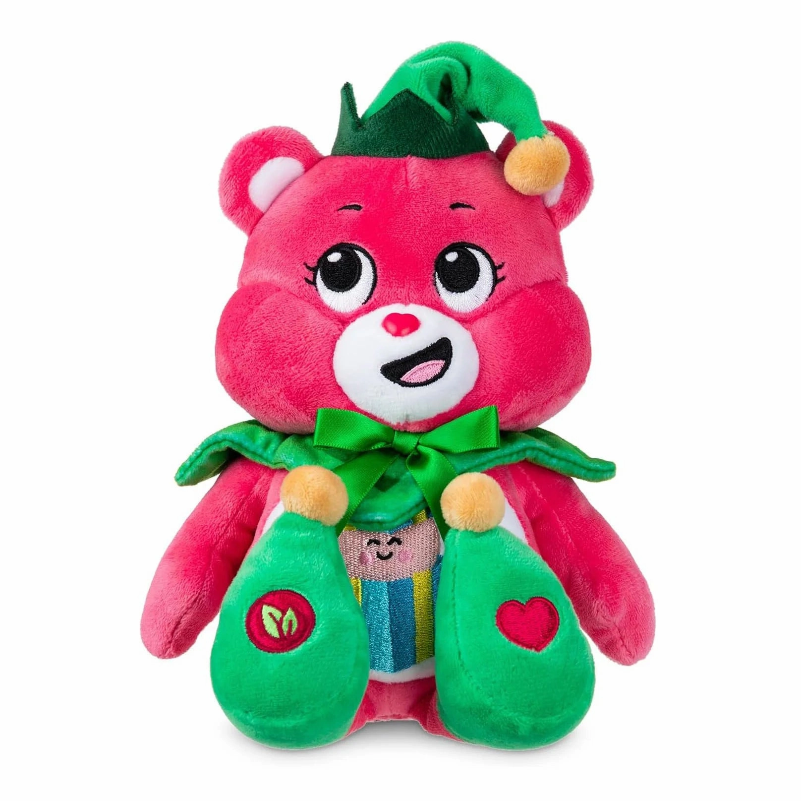 Multi Pack Care Bears 22cm Plush - Christmas Elf Great Giving Bear