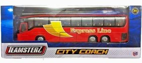 Teamsters Diecast Toy Model Coach City Vehicle Express - Express Line Augmented reality Display Statue