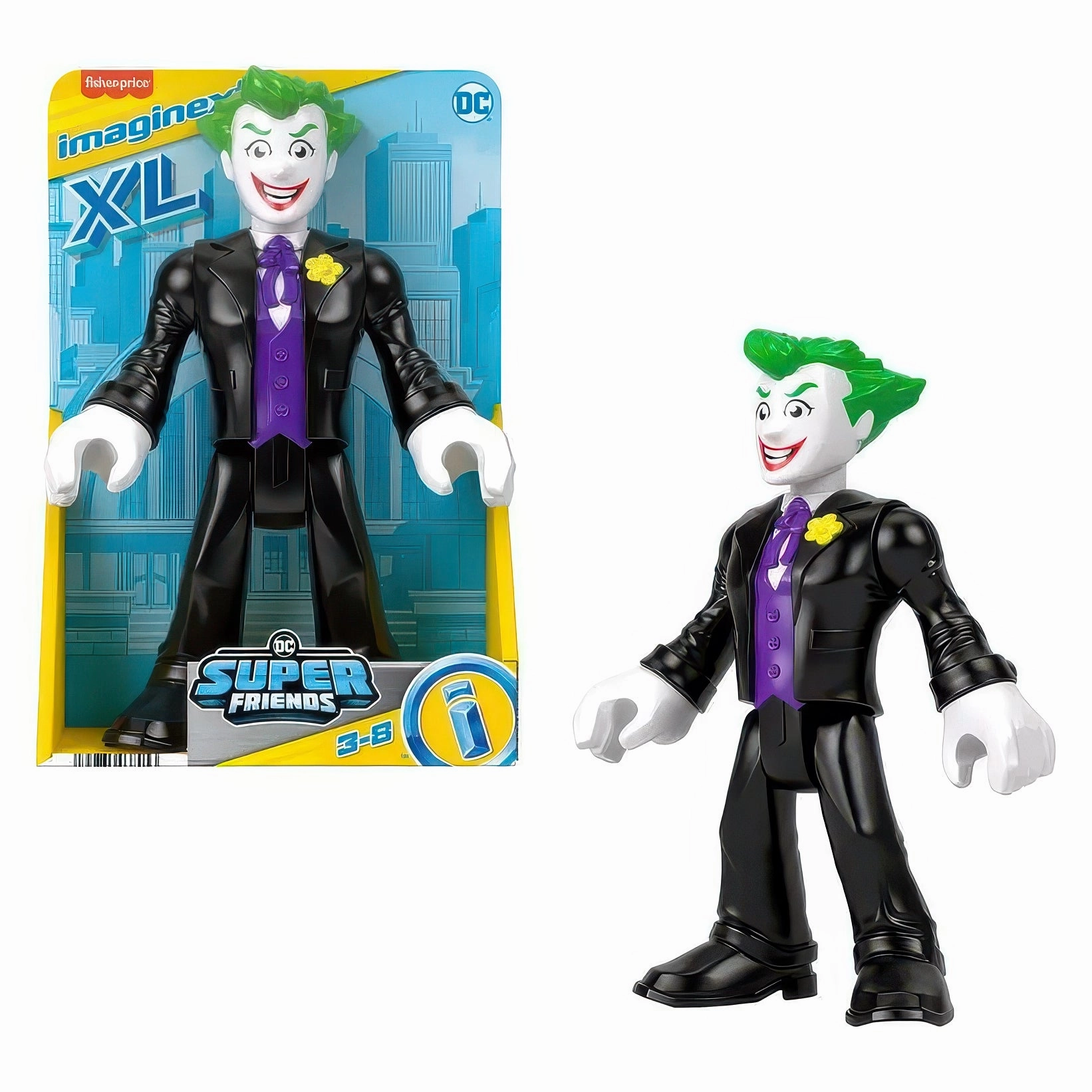Fisher-Price Imaginext DC Super Friends Action Figure - The Joker XL Jungle Beast