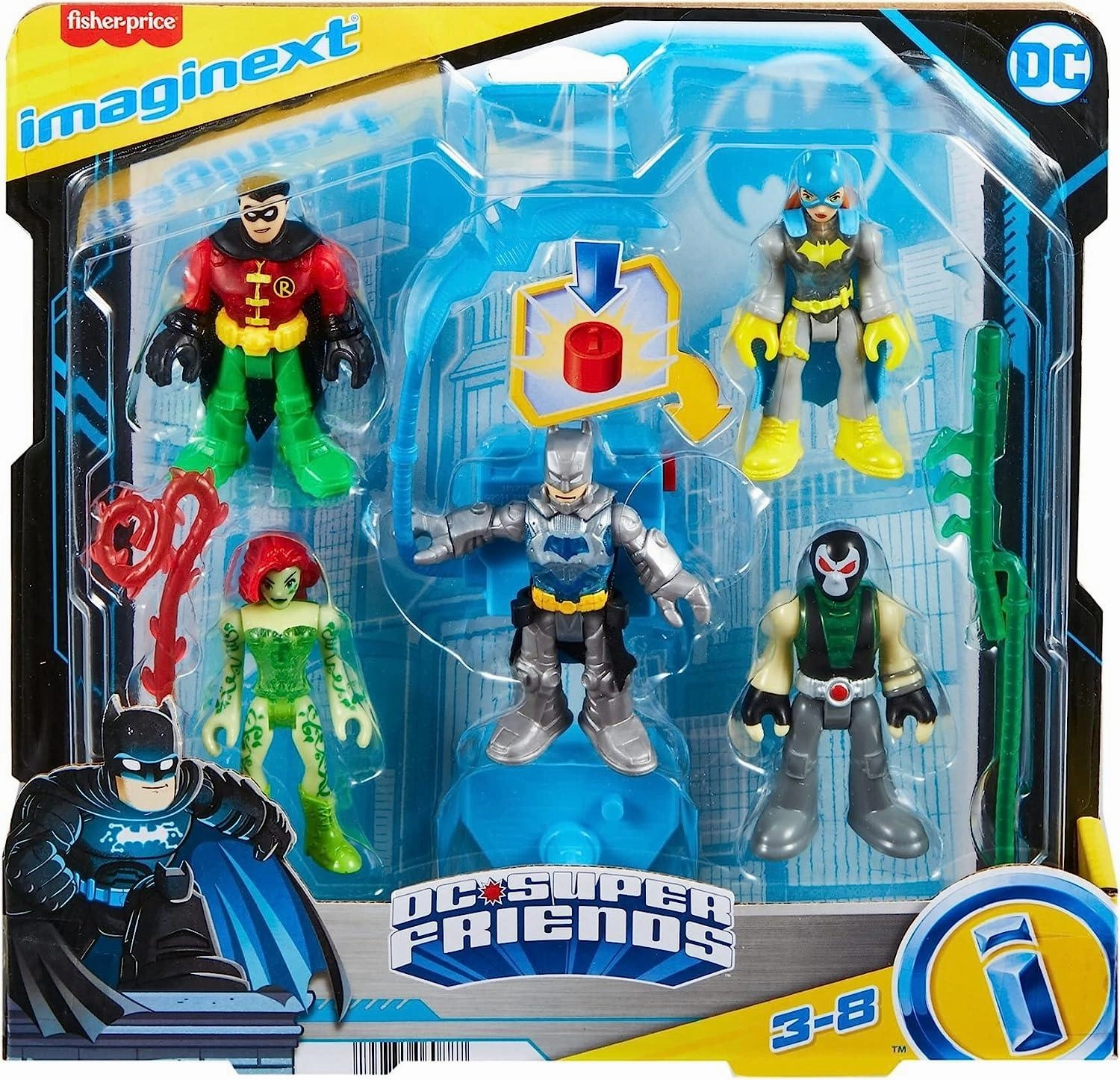 Fisher-Price Imaginext DC Super Friends Batman Battle Pack Set Craftsperson