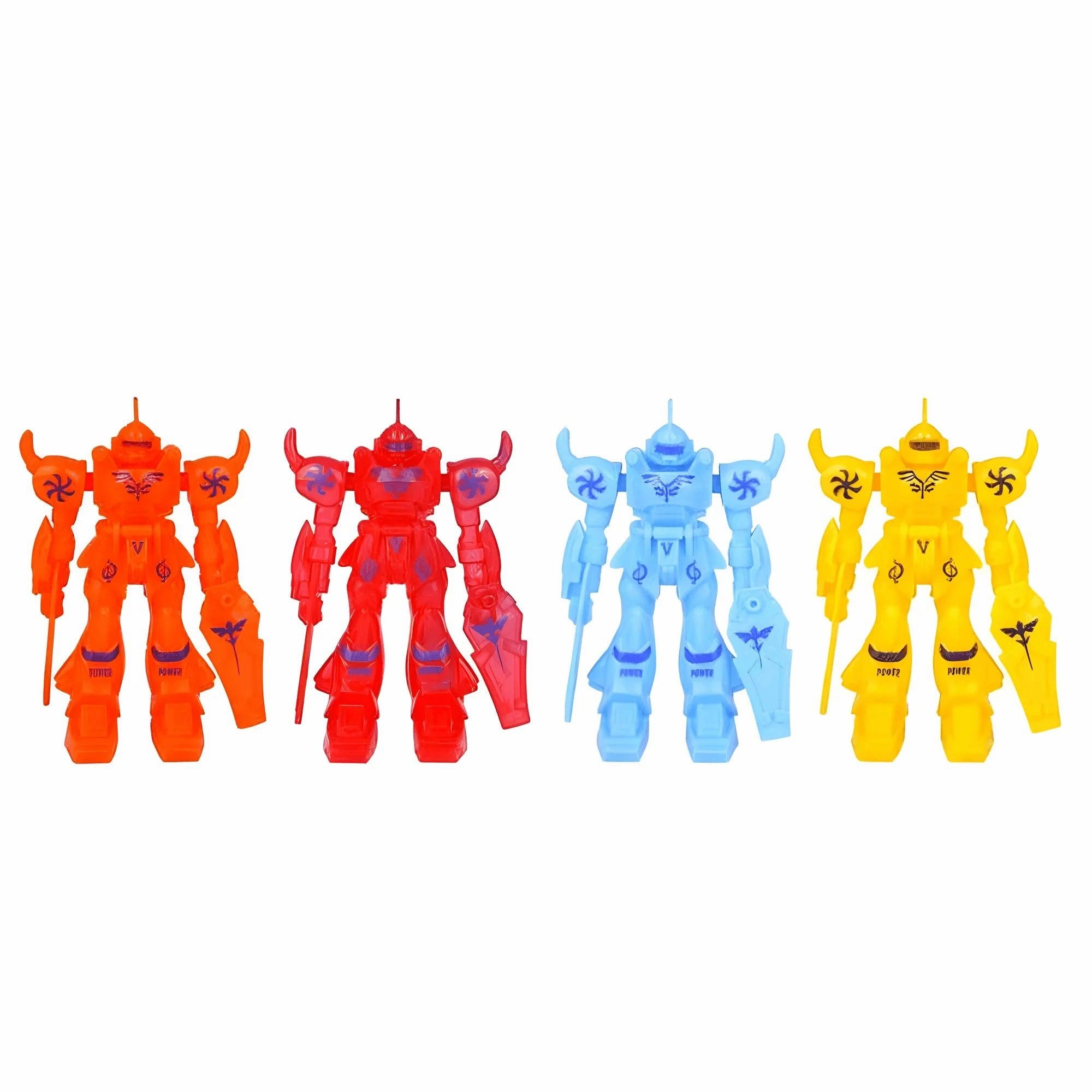 Christmas Decoration Fun Toys Robot Transformers 8cm Figure - Assorted Colours