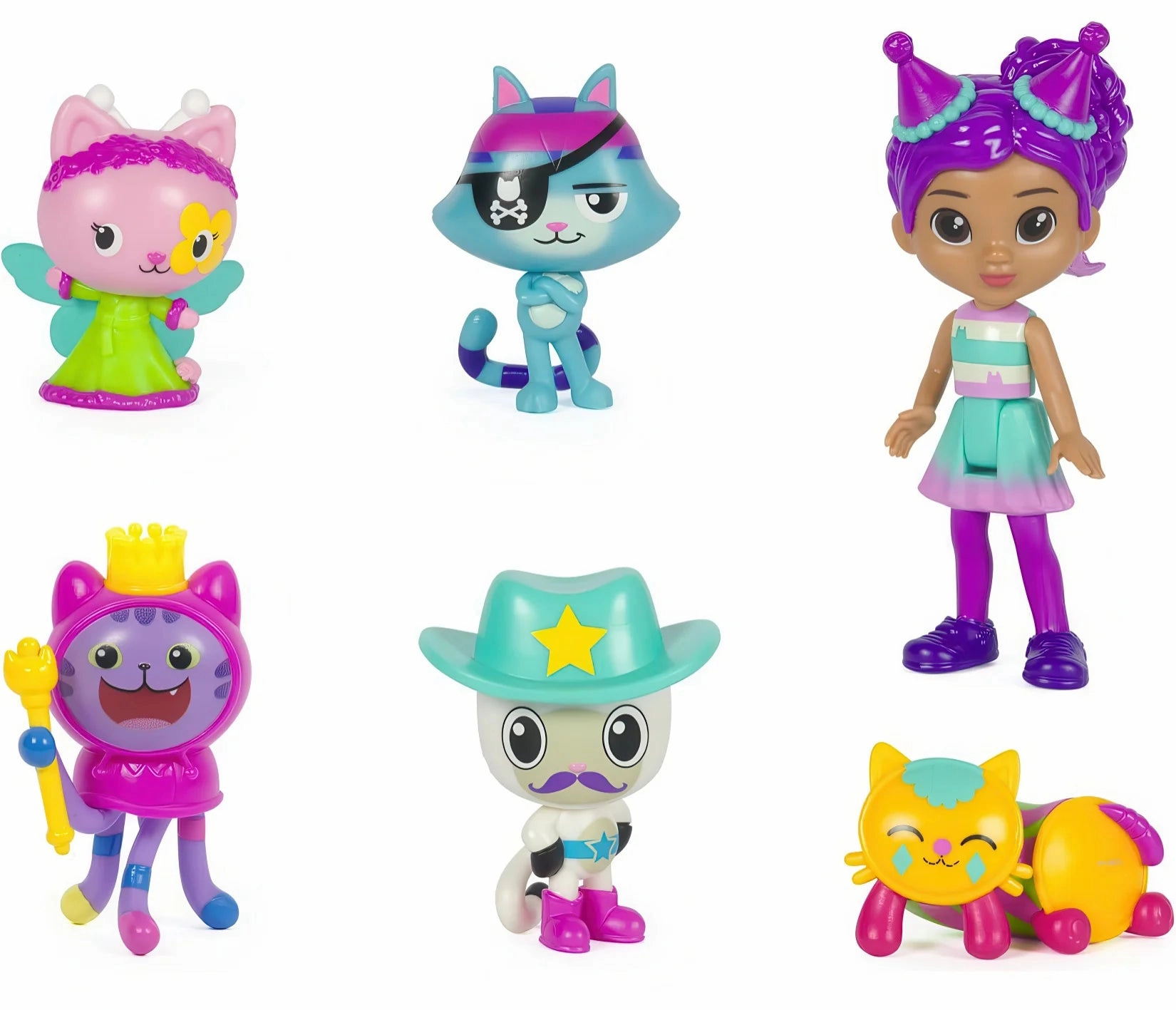 Adventure Game Dinosaur Replica Gabby's Dollhouse Deluxe Celebration-Themed Figure Gift Set