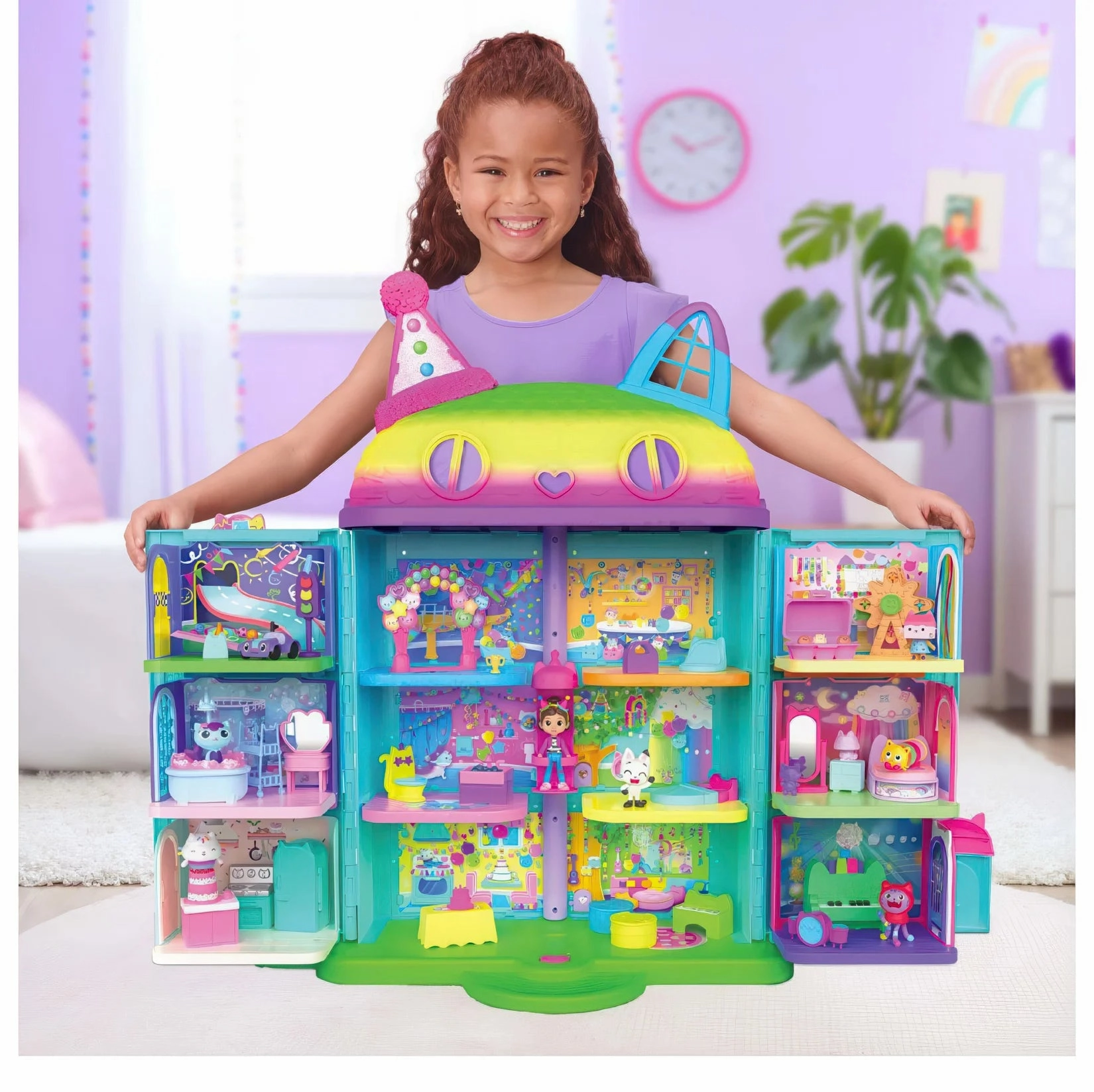 Viral Sensation Hobby Figure Gabby's Dollhouse Gabby's Celebration Doll House
