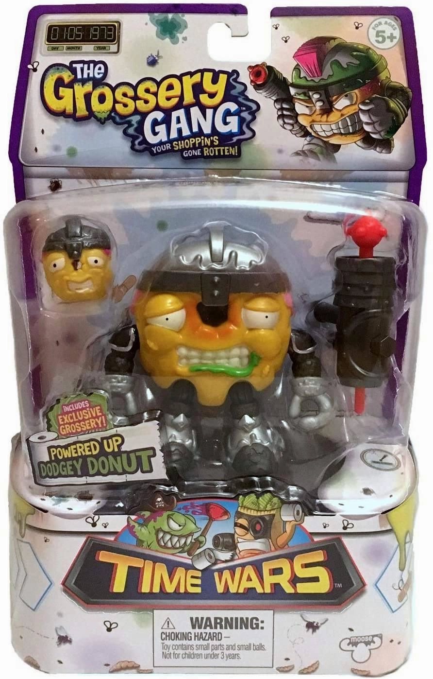 Grossery Gang The Time Wars Action Figure - Dodgey Donut Casual Fan Hero Statue