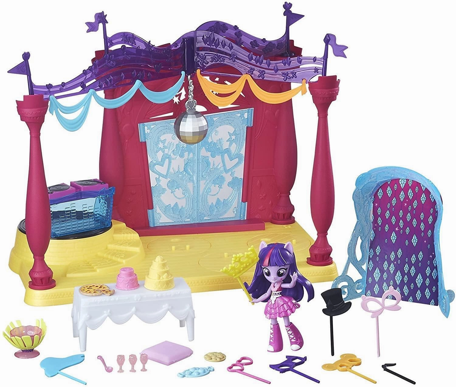 My Little Pony B6475 Cantelot High Dance Playset Display Piece Limited Edition