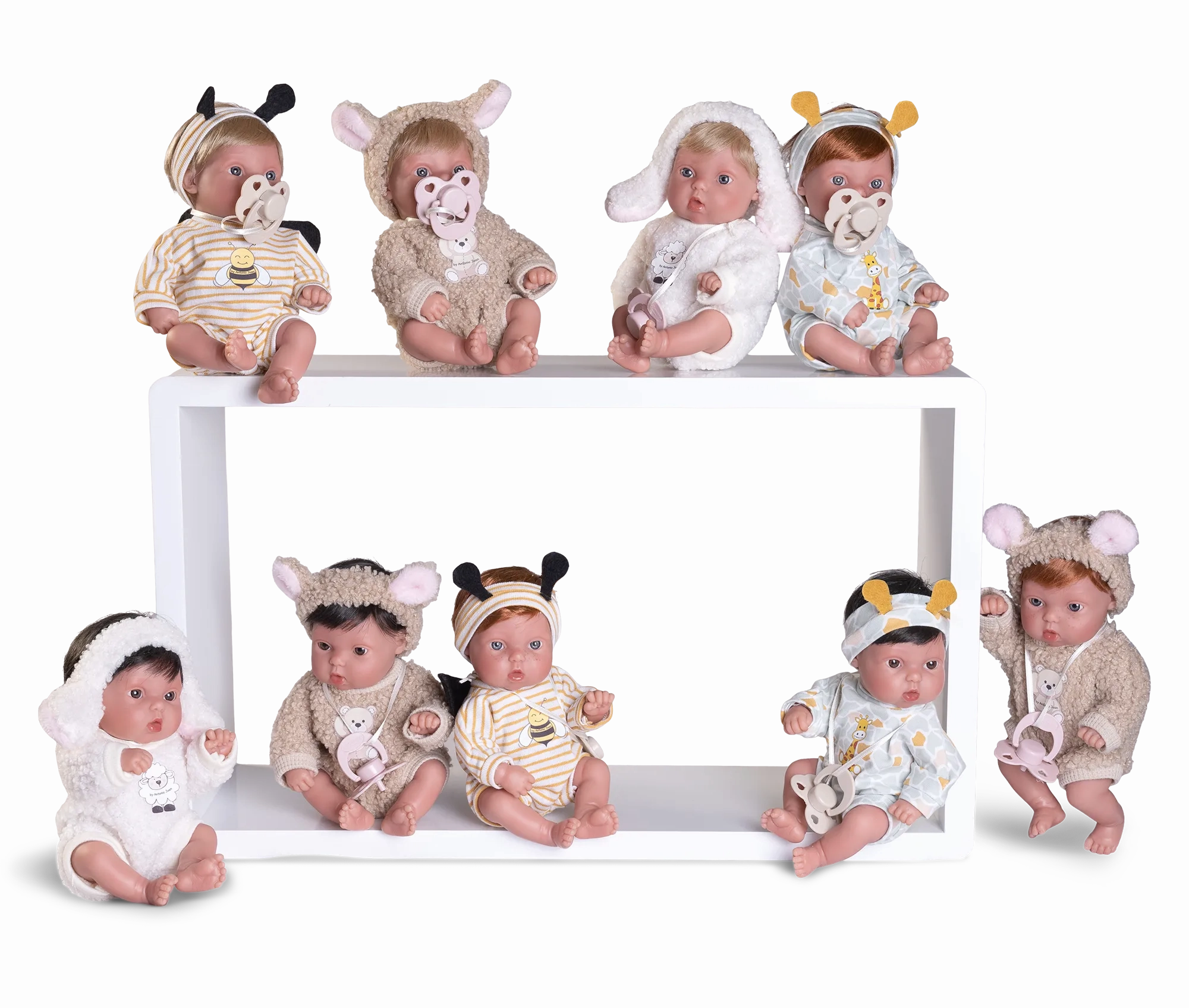 Minimalist Home Antonio Juan 85317 Picolin Little Animal Dolls 21cm - Assortment