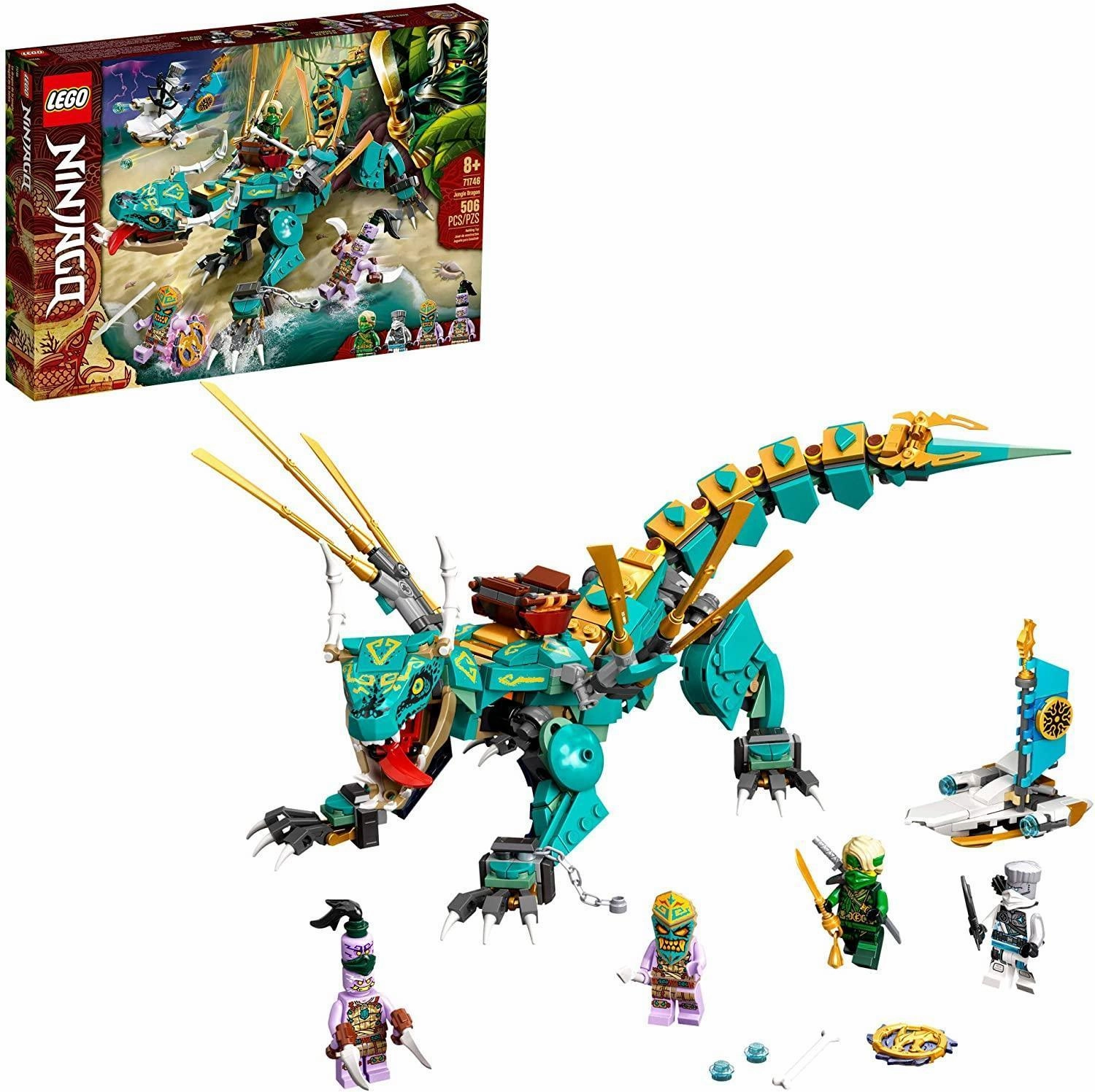 Posable Model LEGO NINJAGO 71746 Jungle Dragon