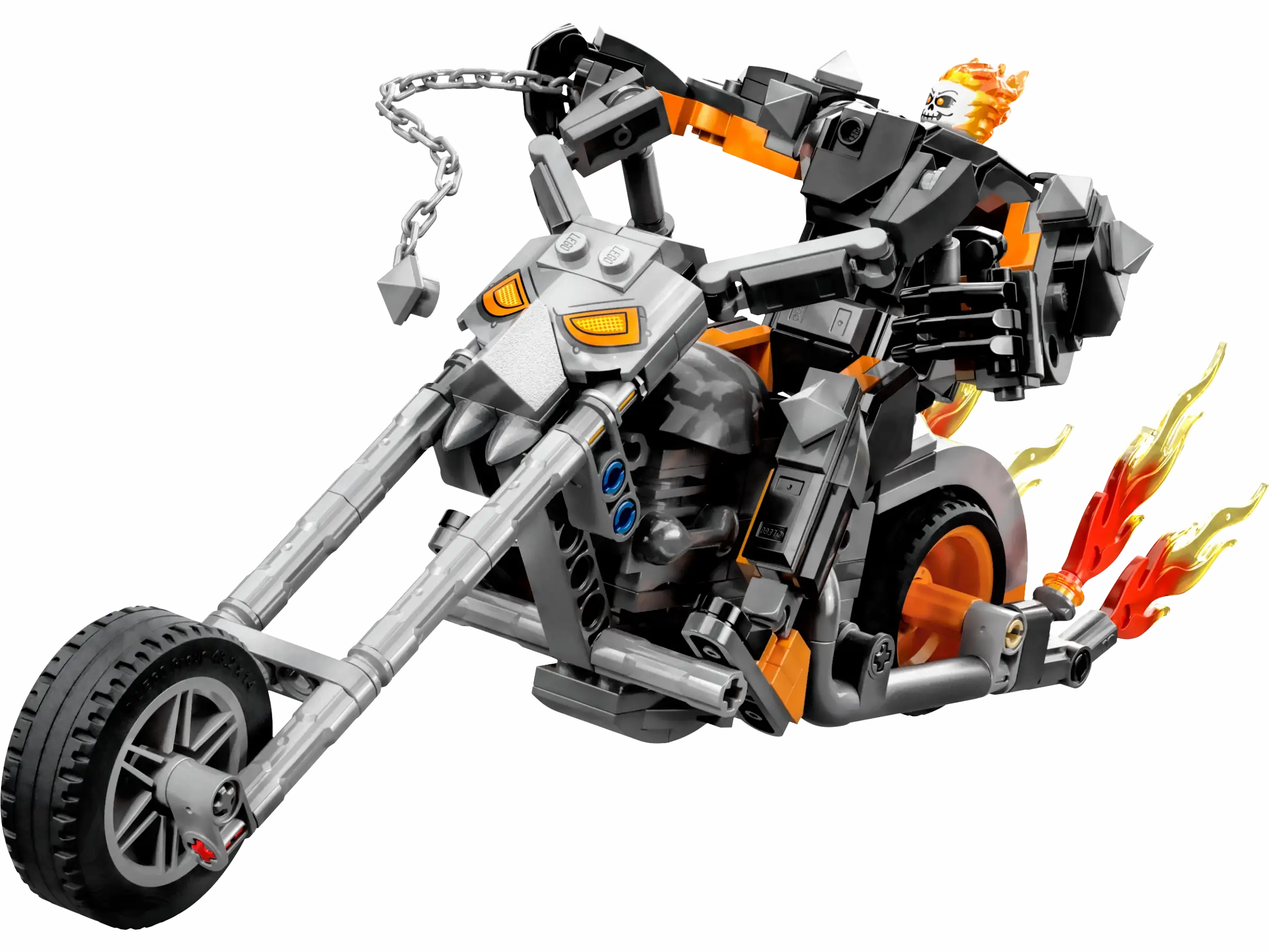 LEGO MARVEL 76245 Ghost Rider Mech & Bike Wood Carving