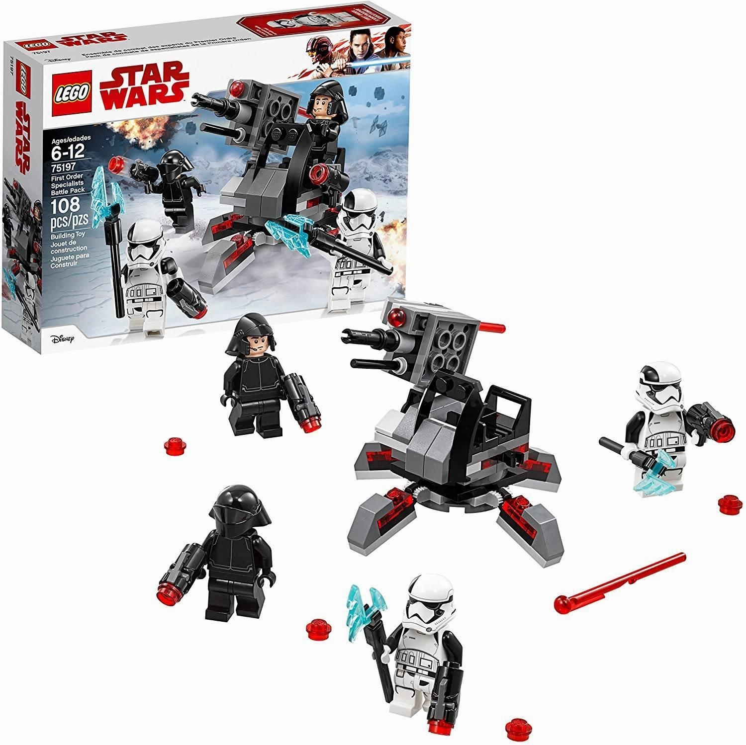 LEGO STAR WARS 75197 First Order Specialists Battle Pack Collectible Model Military Figure